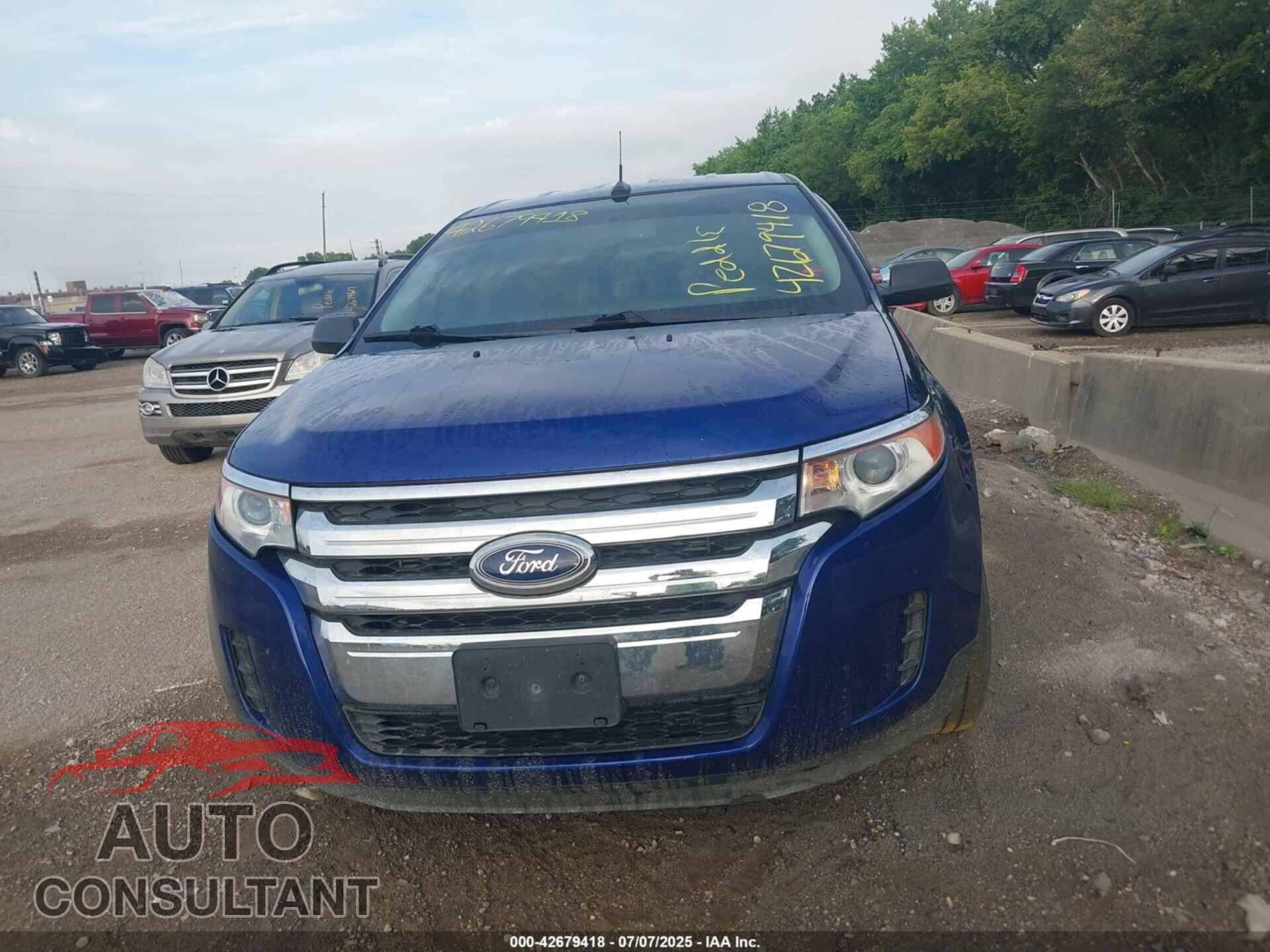FORD EDGE 2013 - 2FMDK3G92DBA43658