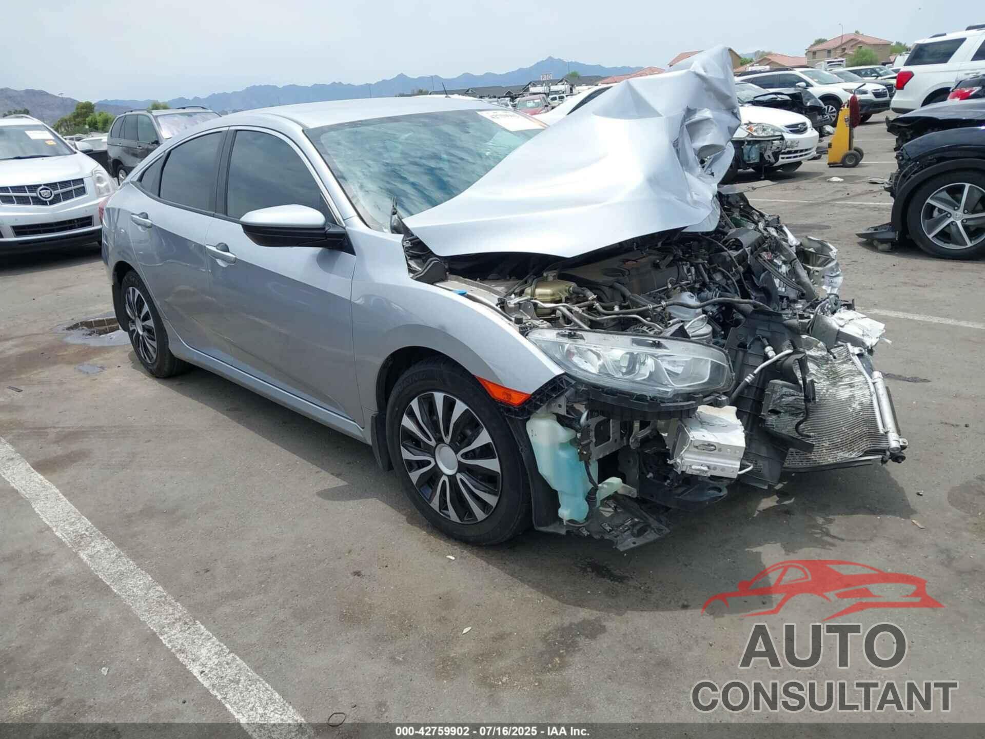 HONDA CIVIC 2016 - 19XFC2F5XGE035596