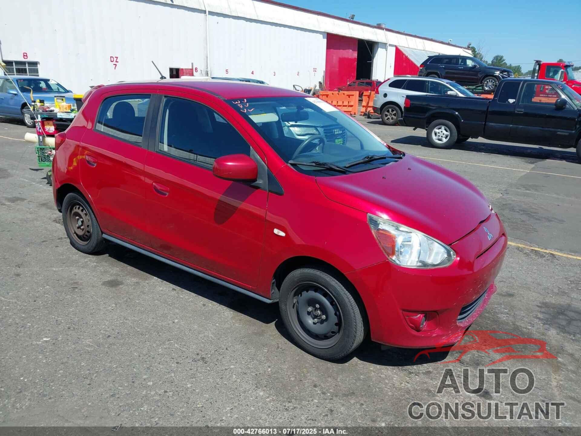 MITSUBISHI MIRAGE 2017 - ML32A3HJ0HH022360