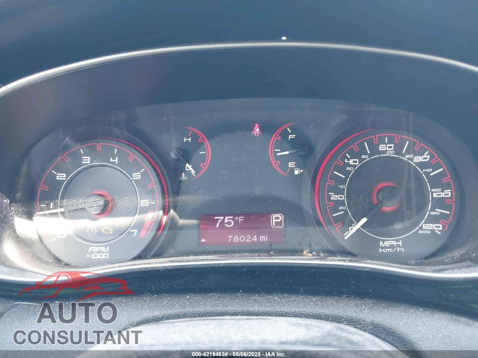 DODGE DART 2013 - 1C3CDFBA9DD324299