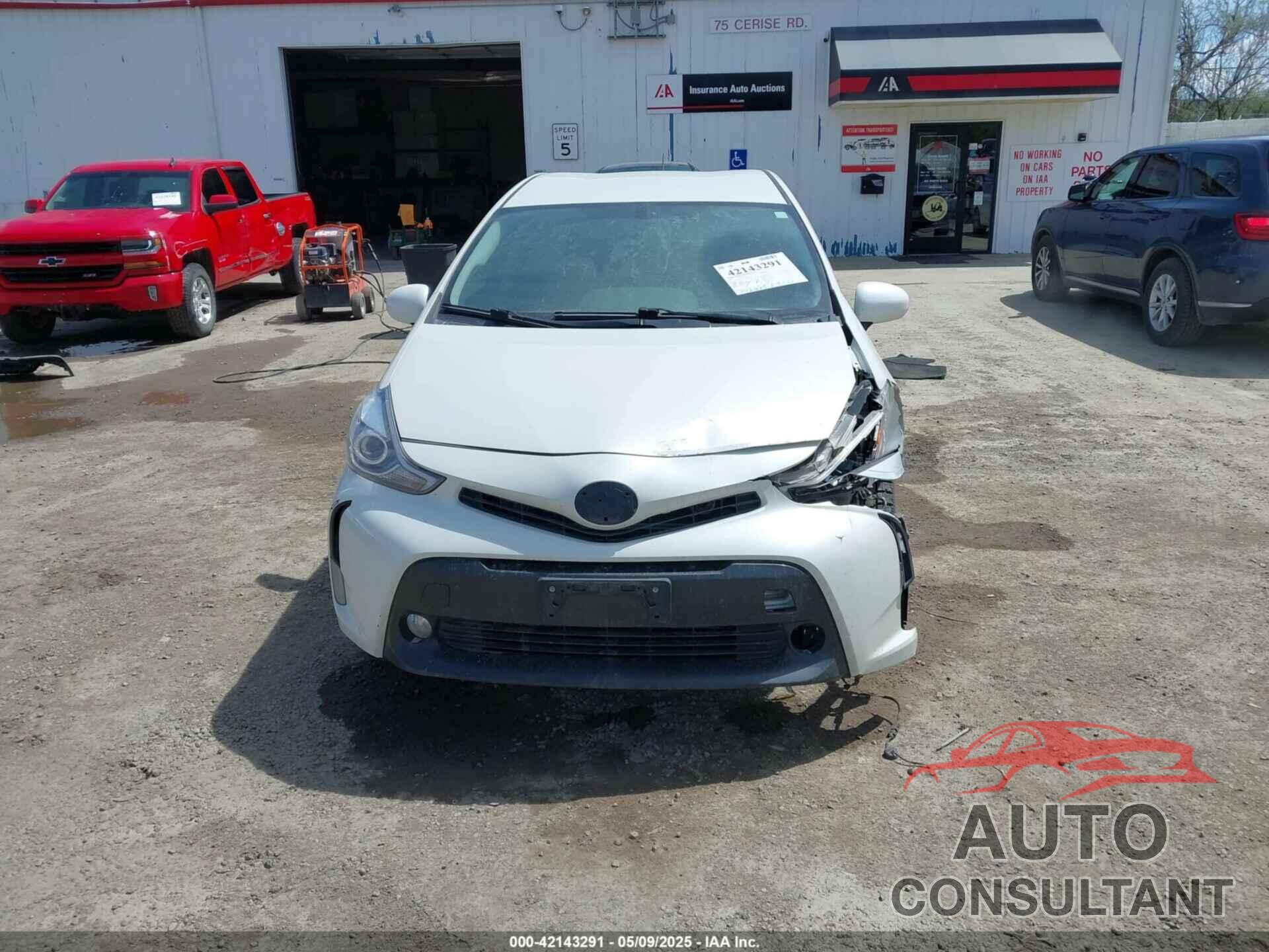 TOYOTA PRIUS V 2016 - JTDZN3EU6GJ047561
