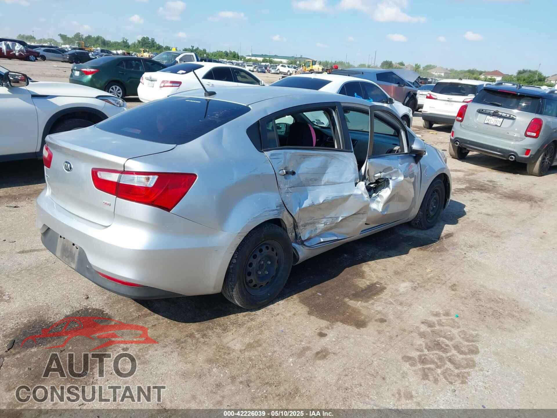 KIA RIO 2017 - KNADM4A36H6046556