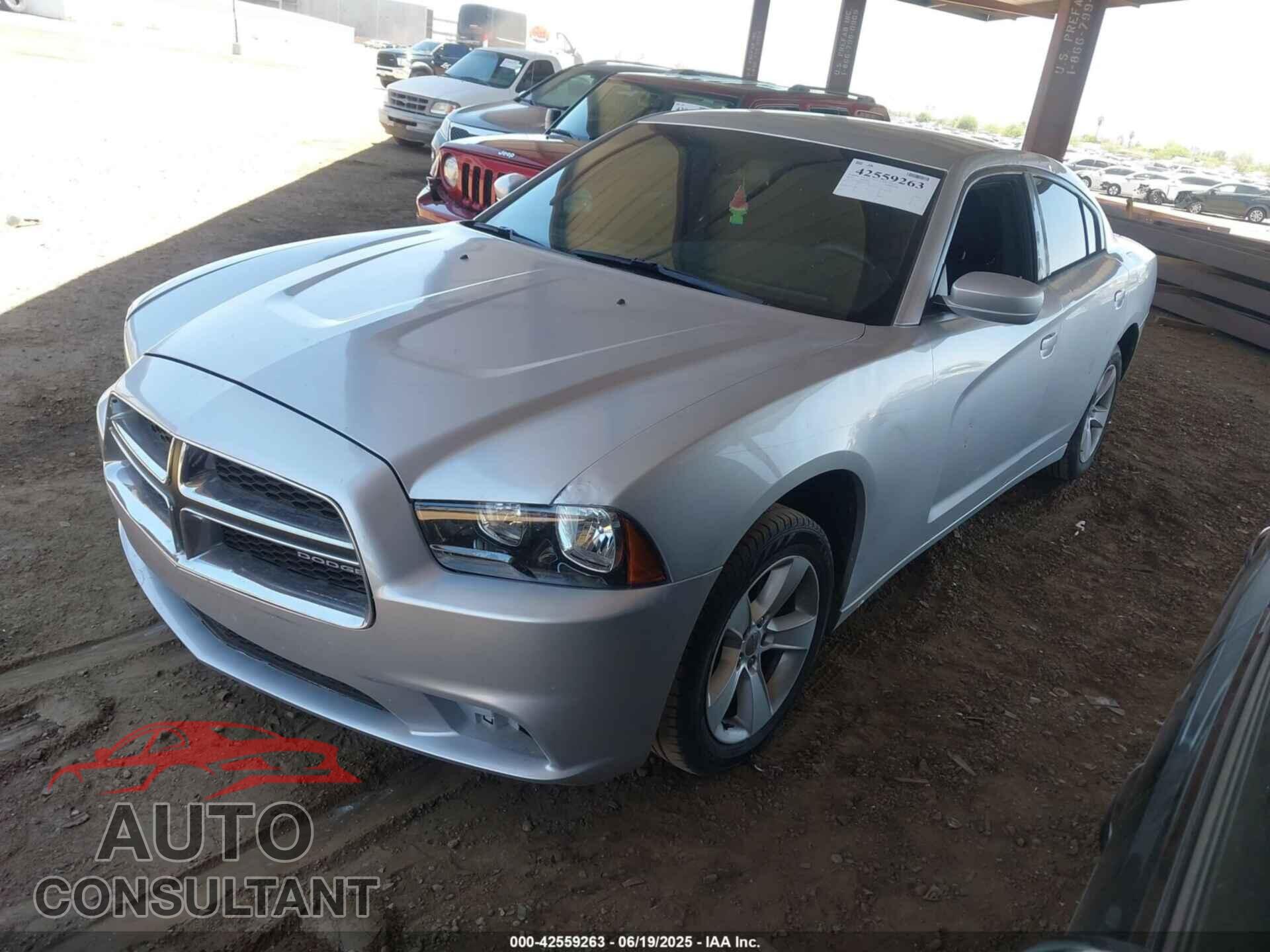DODGE CHARGER 2012 - 2C3CDXBG1CH162700
