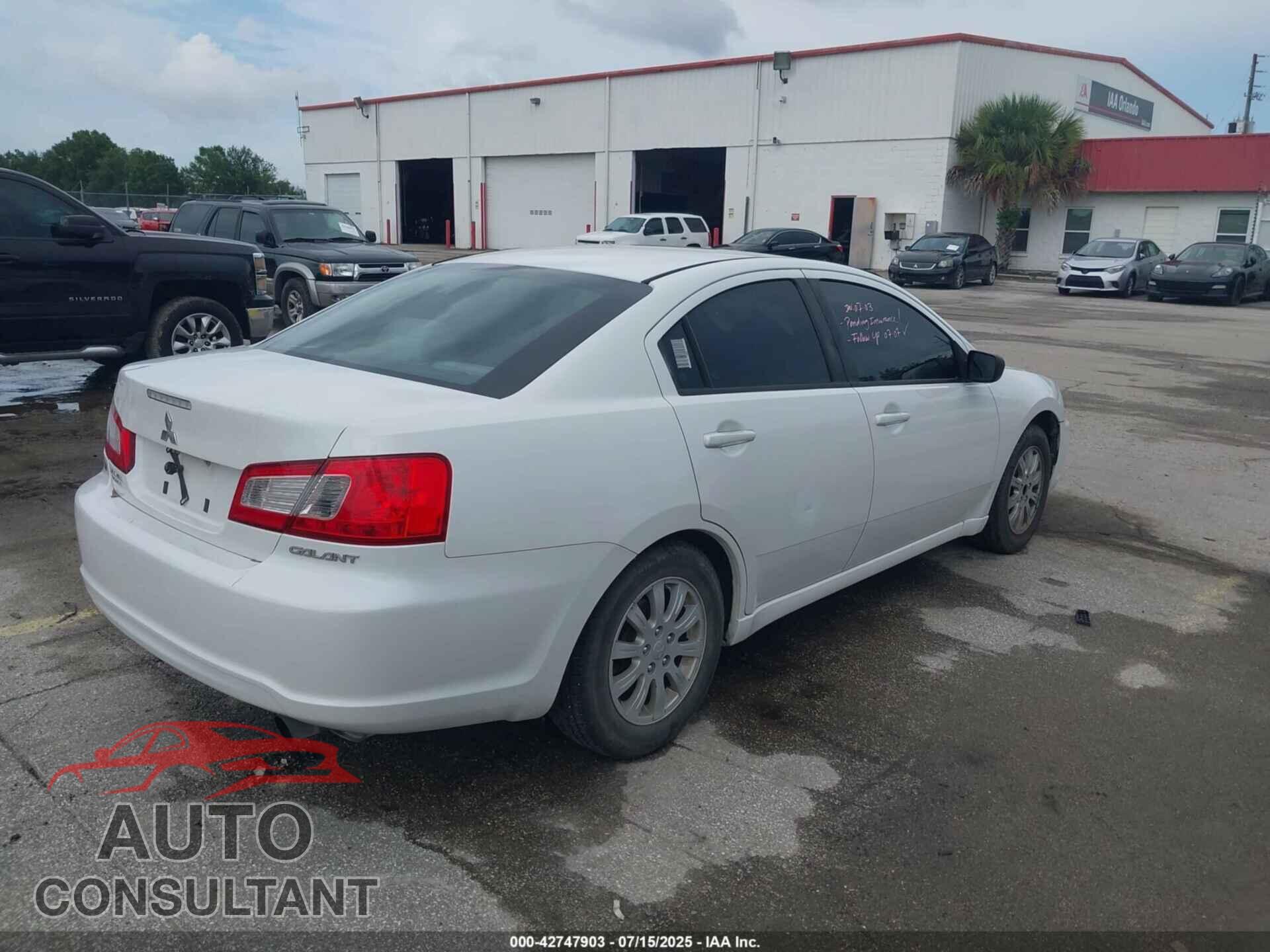 MITSUBISHI GALANT 2011 - 4A32B2FF3BE019834