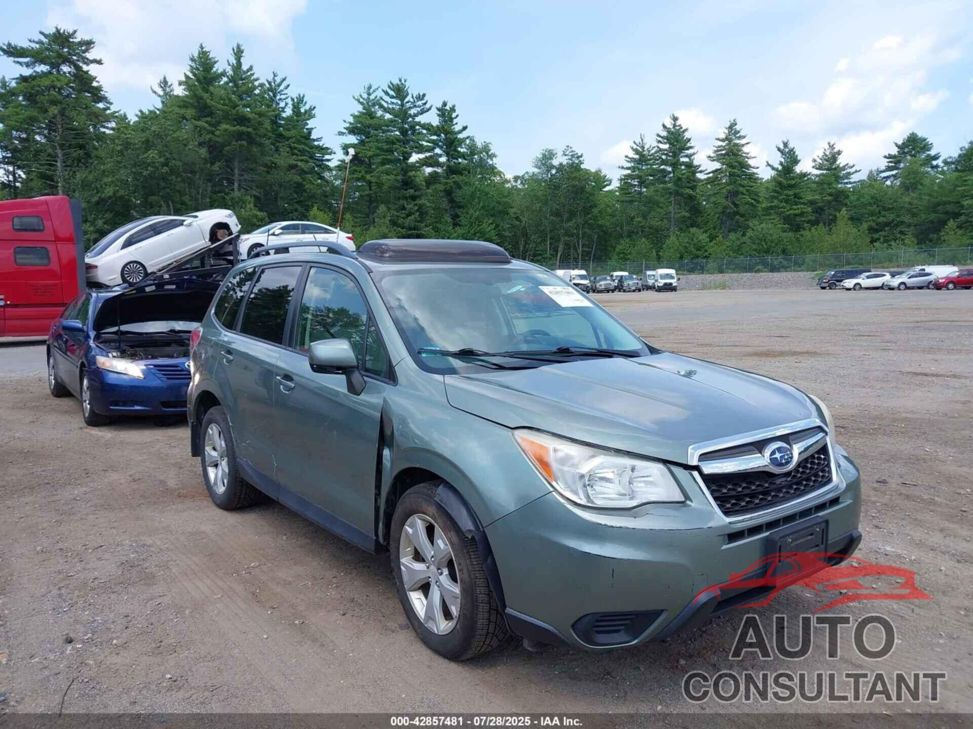SUBARU FORESTER 2014 - JF2SJAEC4EH536779