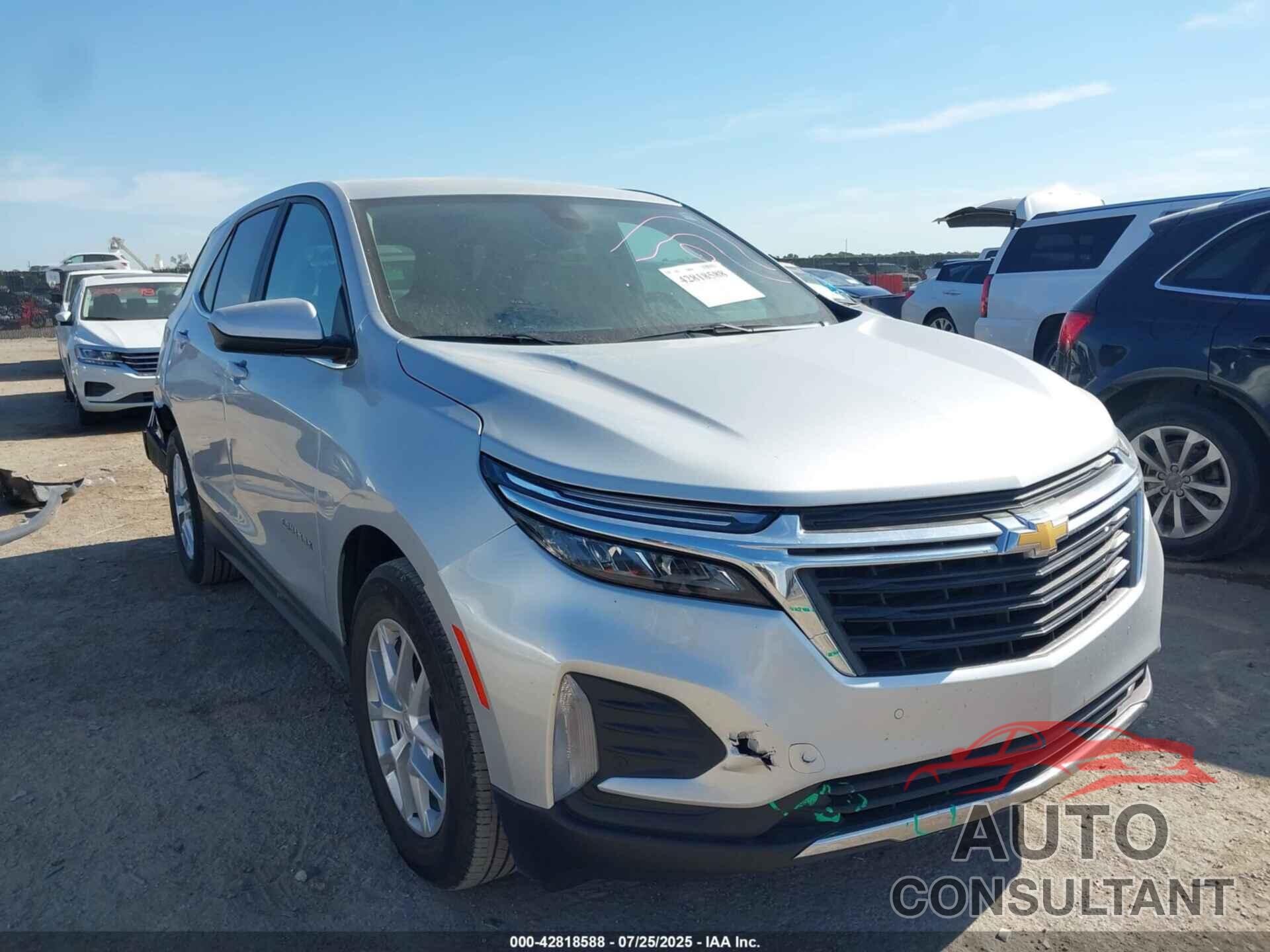 CHEVROLET EQUINOX 2022 - 3GNAXKEV1NL164634