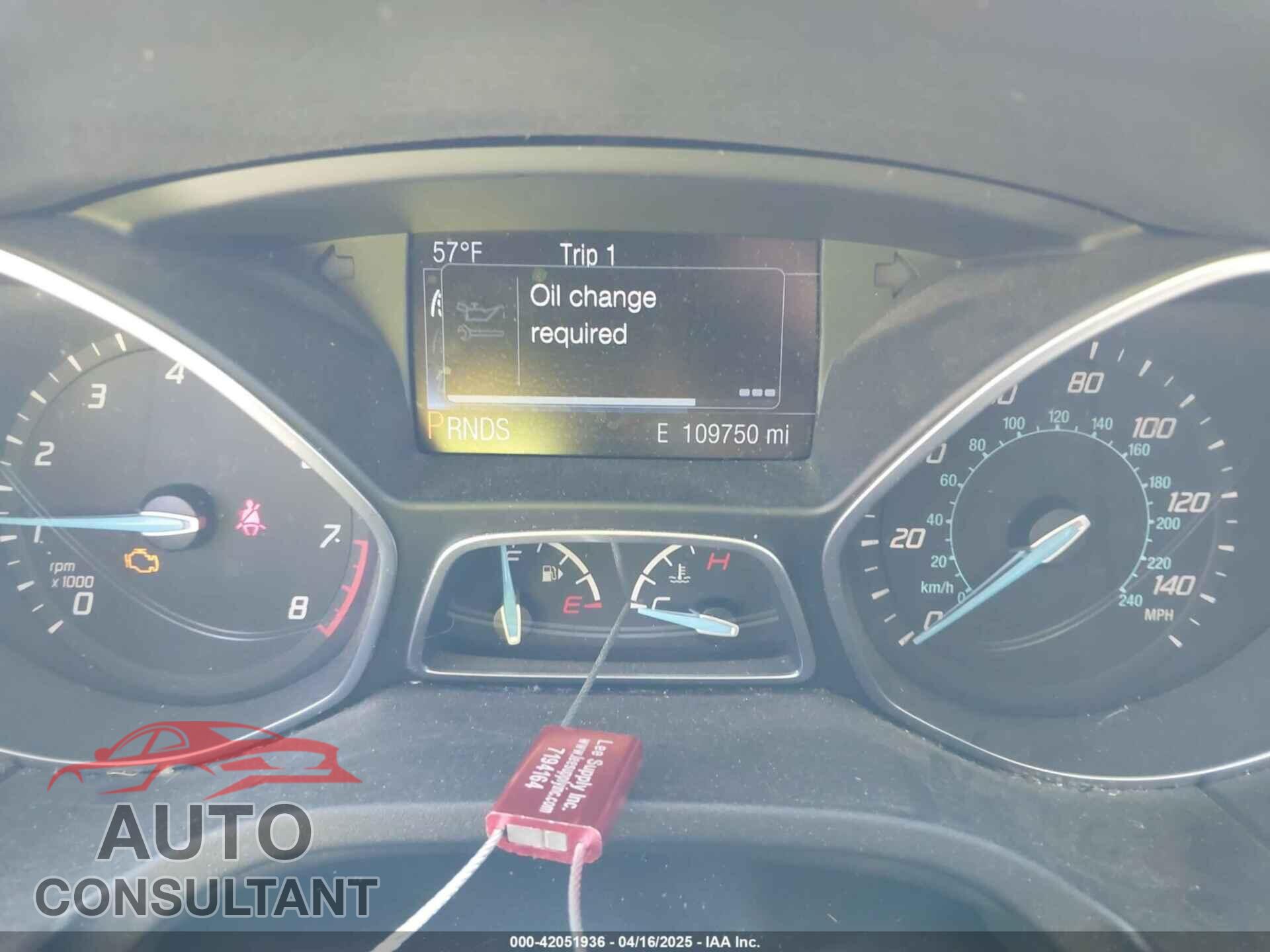 FORD FOCUS 2014 - 1FADP3N29EL342132