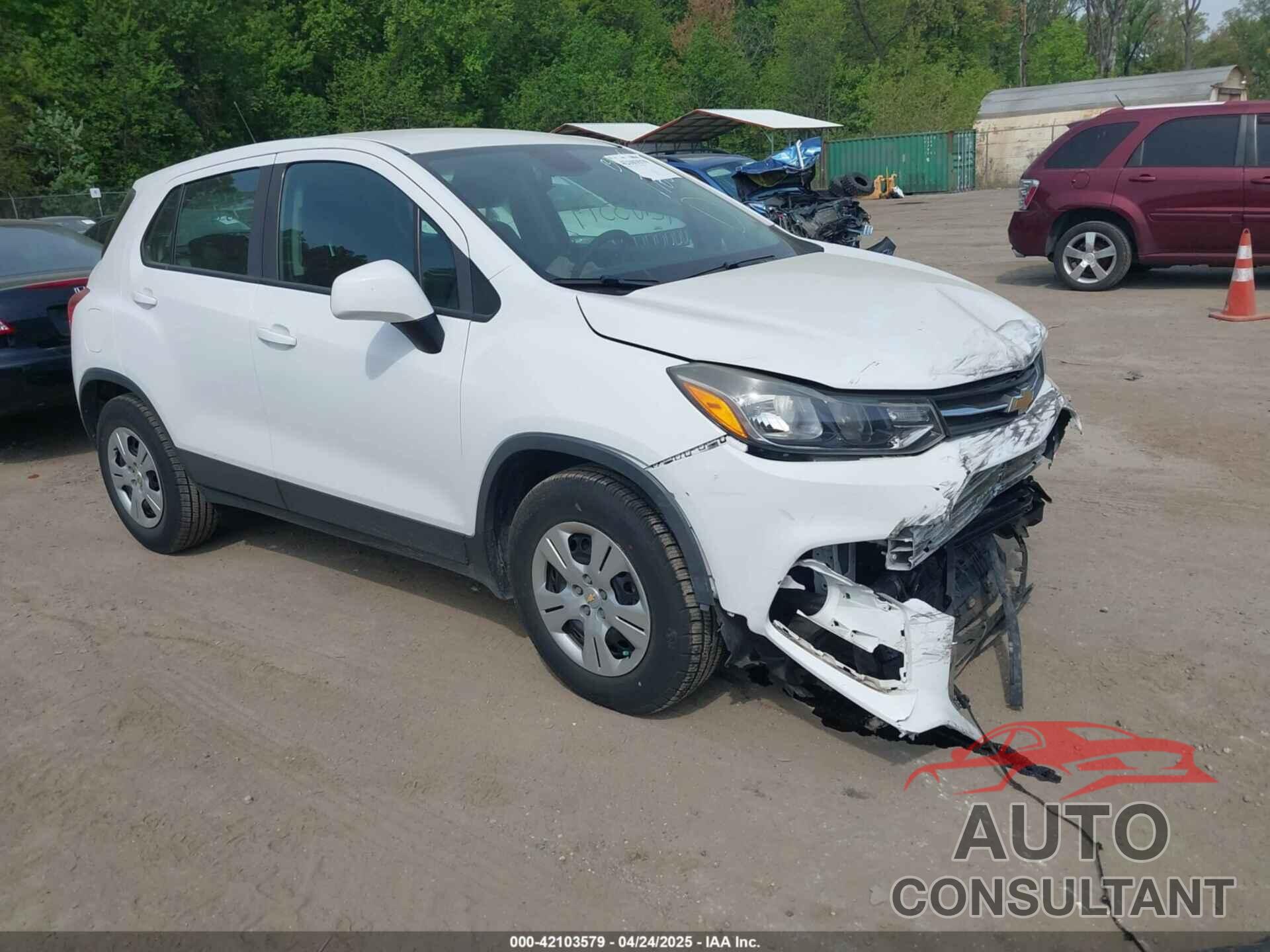 CHEVROLET TRAX 2018 - KL7CJKSB2JB721766