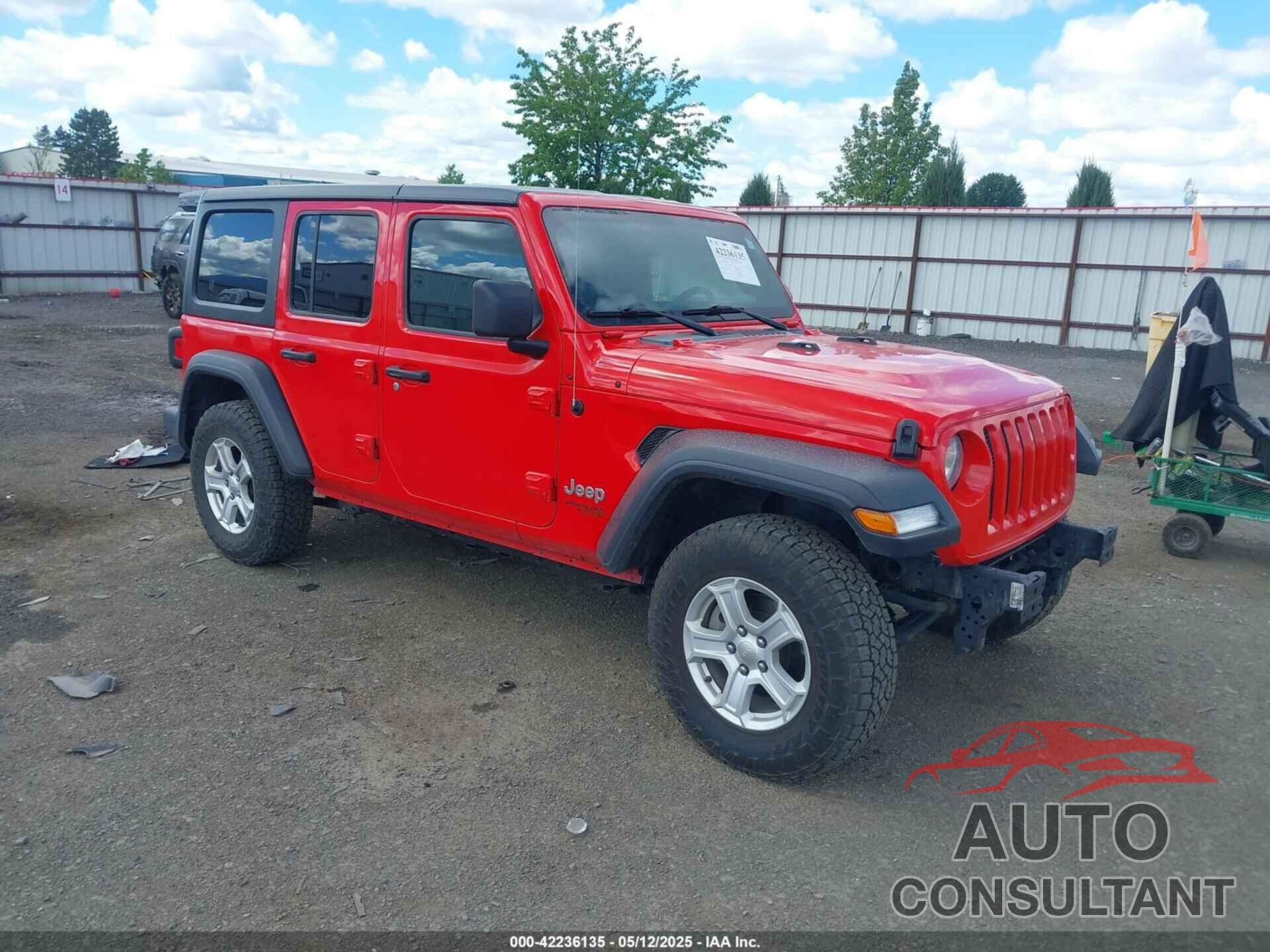 JEEP WRANGLER UNLIMITED 2020 - 1C4HJXDN5LW279865