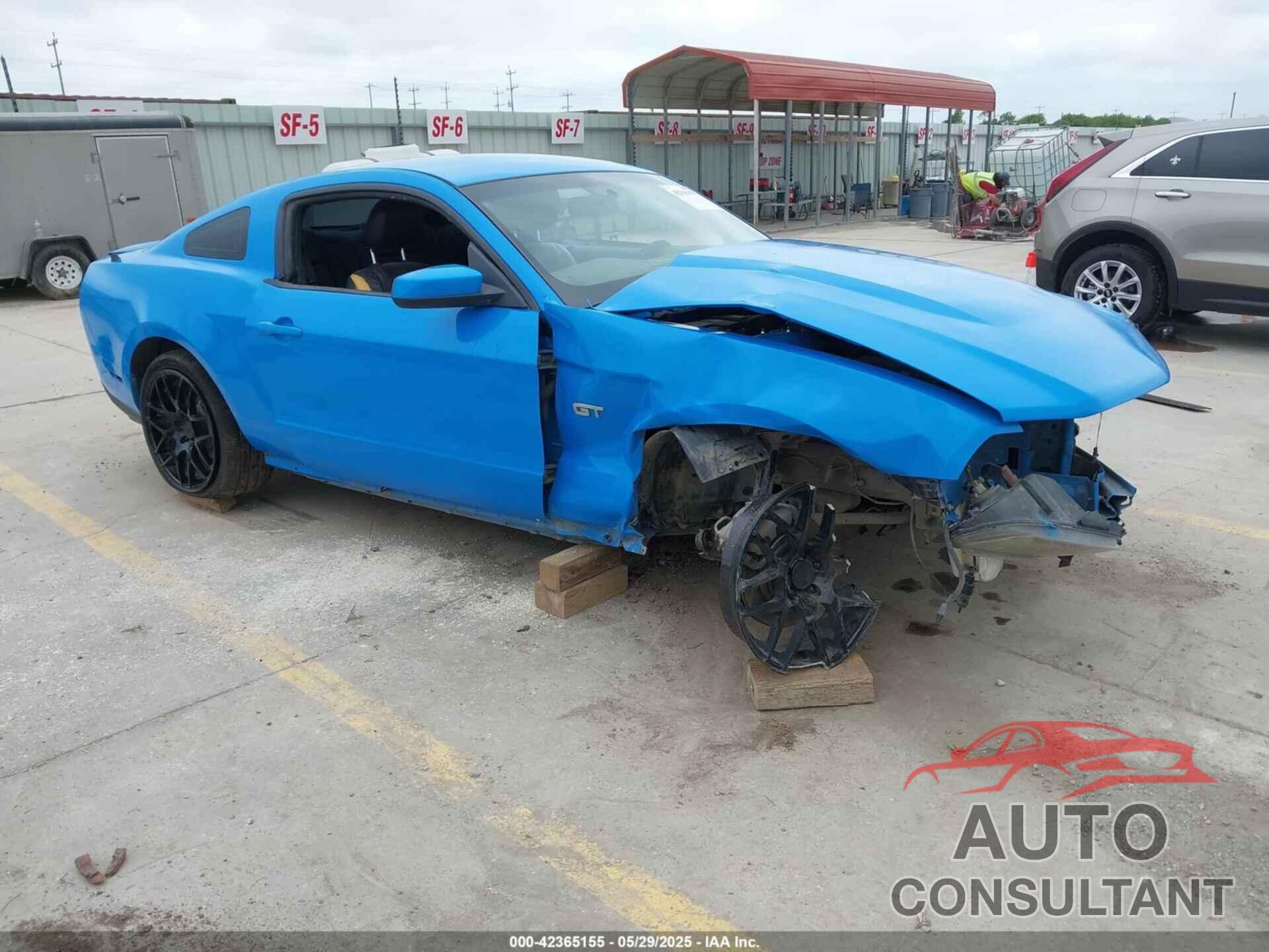 FORD MUSTANG 2010 - 1ZVBP8CH3A5134698