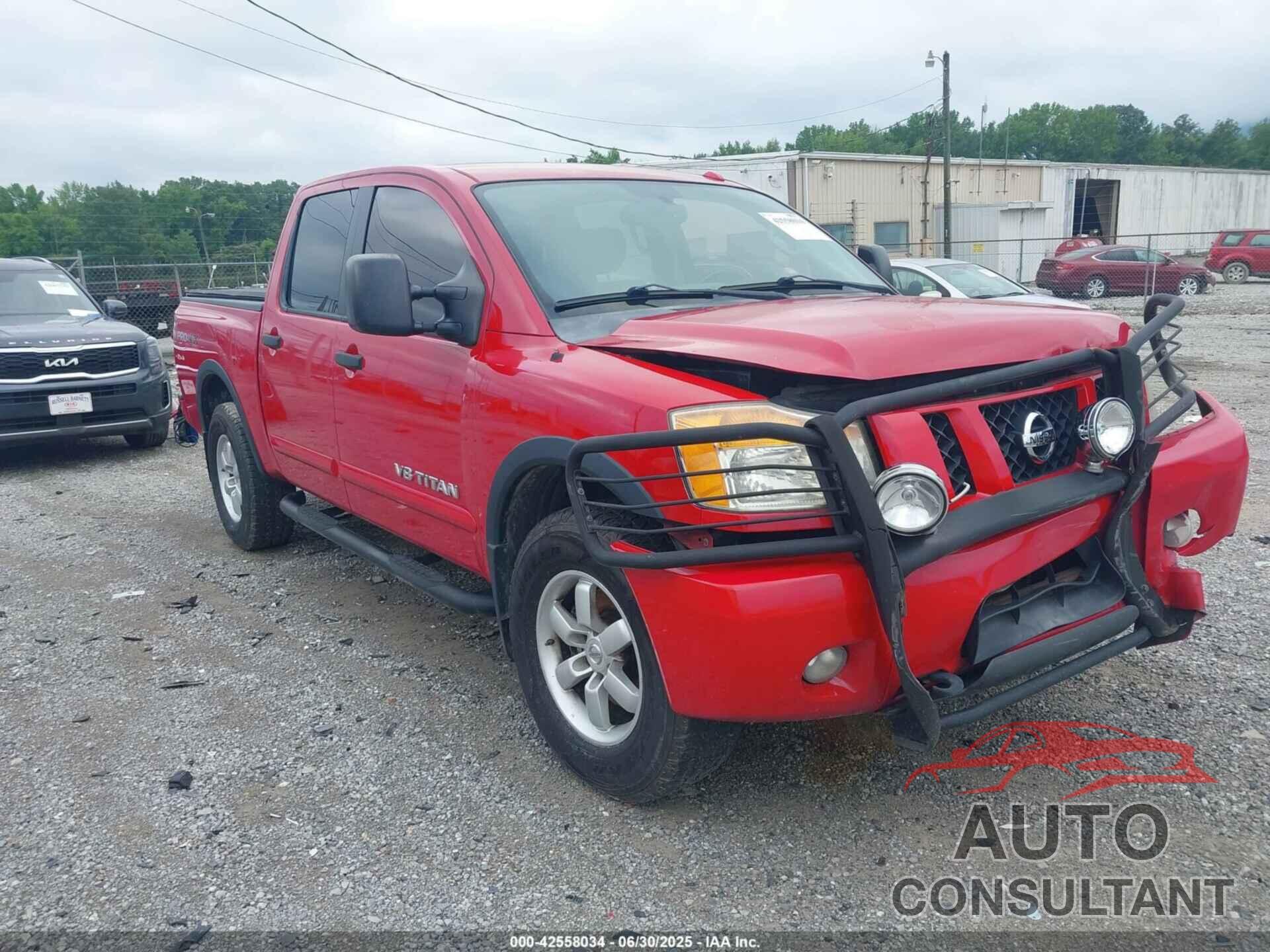 NISSAN TITAN 2012 - 1N6AA0EC0CN314160