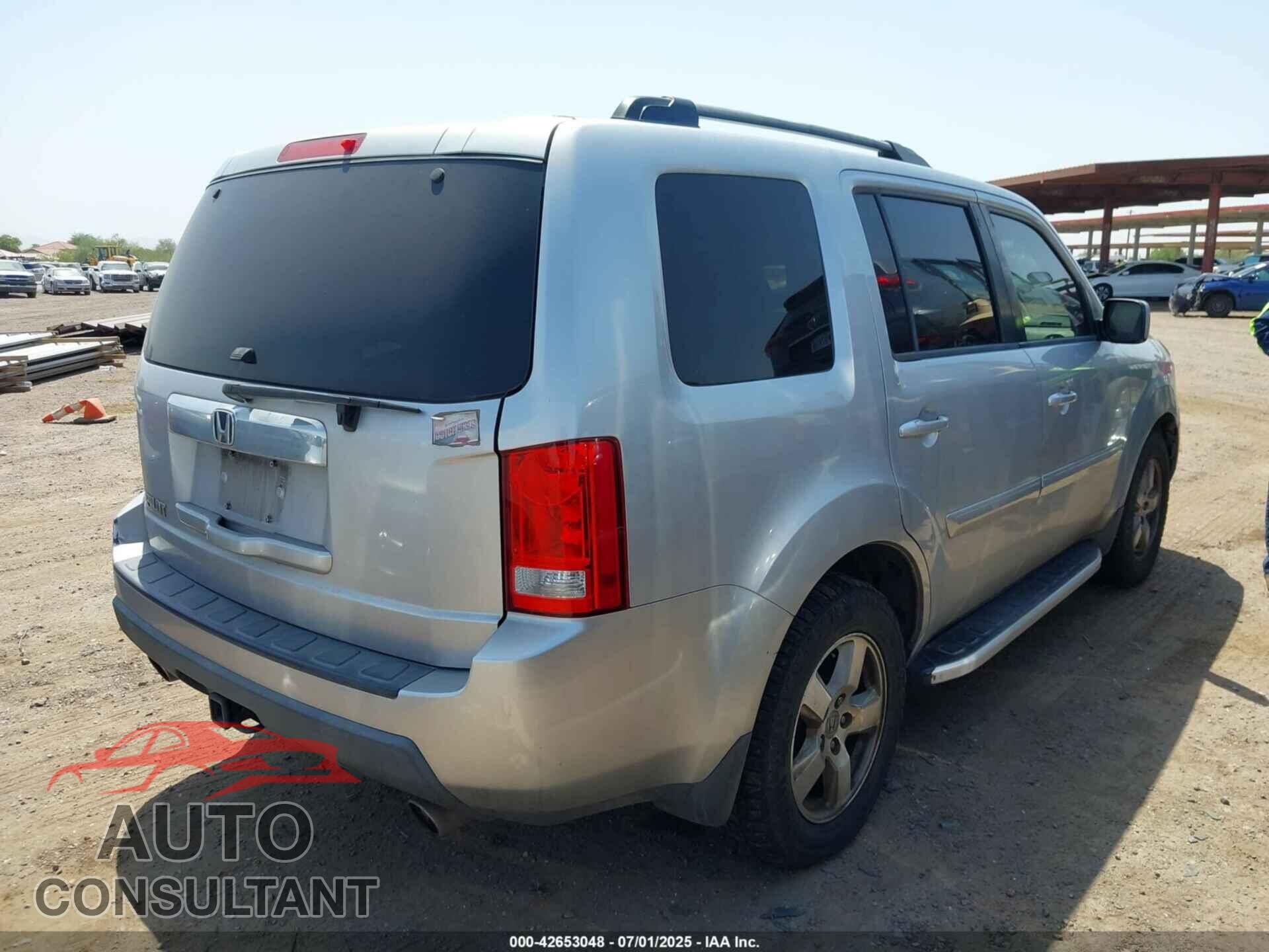 HONDA PILOT 2011 - 5FNYF3H42BB049389