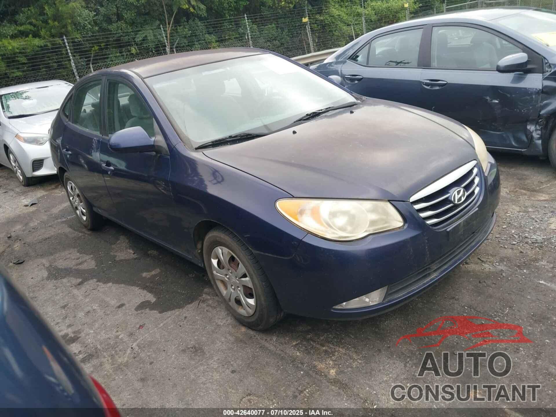 HYUNDAI ELANTRA 2010 - KMHDU4AD1AU178102