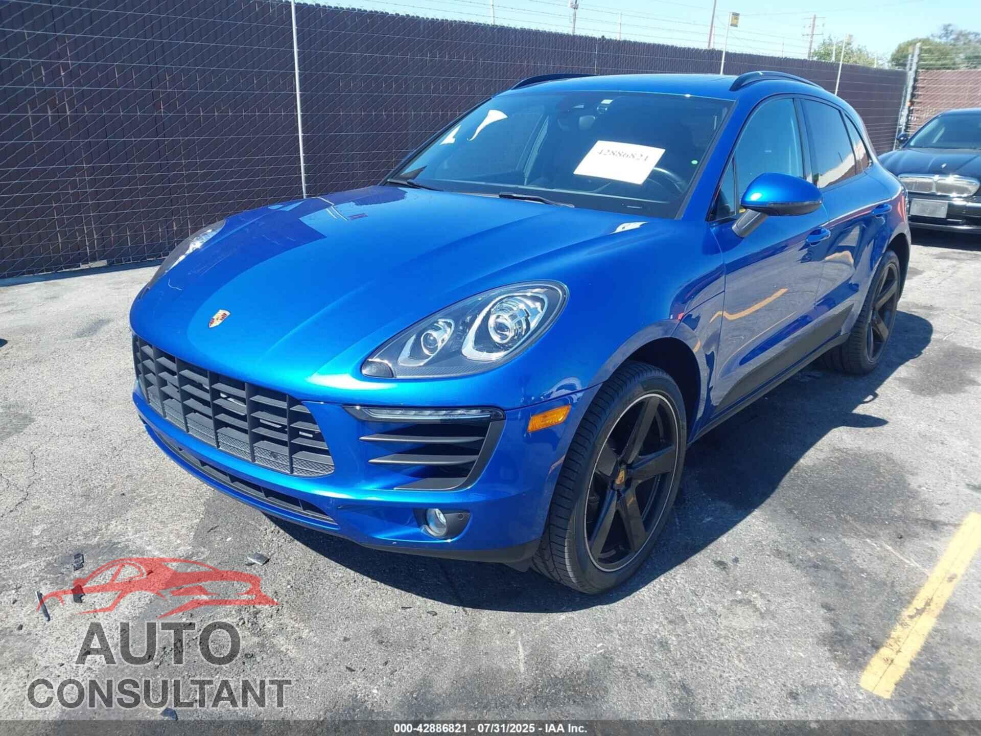 PORSCHE MACAN 2017 - WP1AA2A58HLB07314