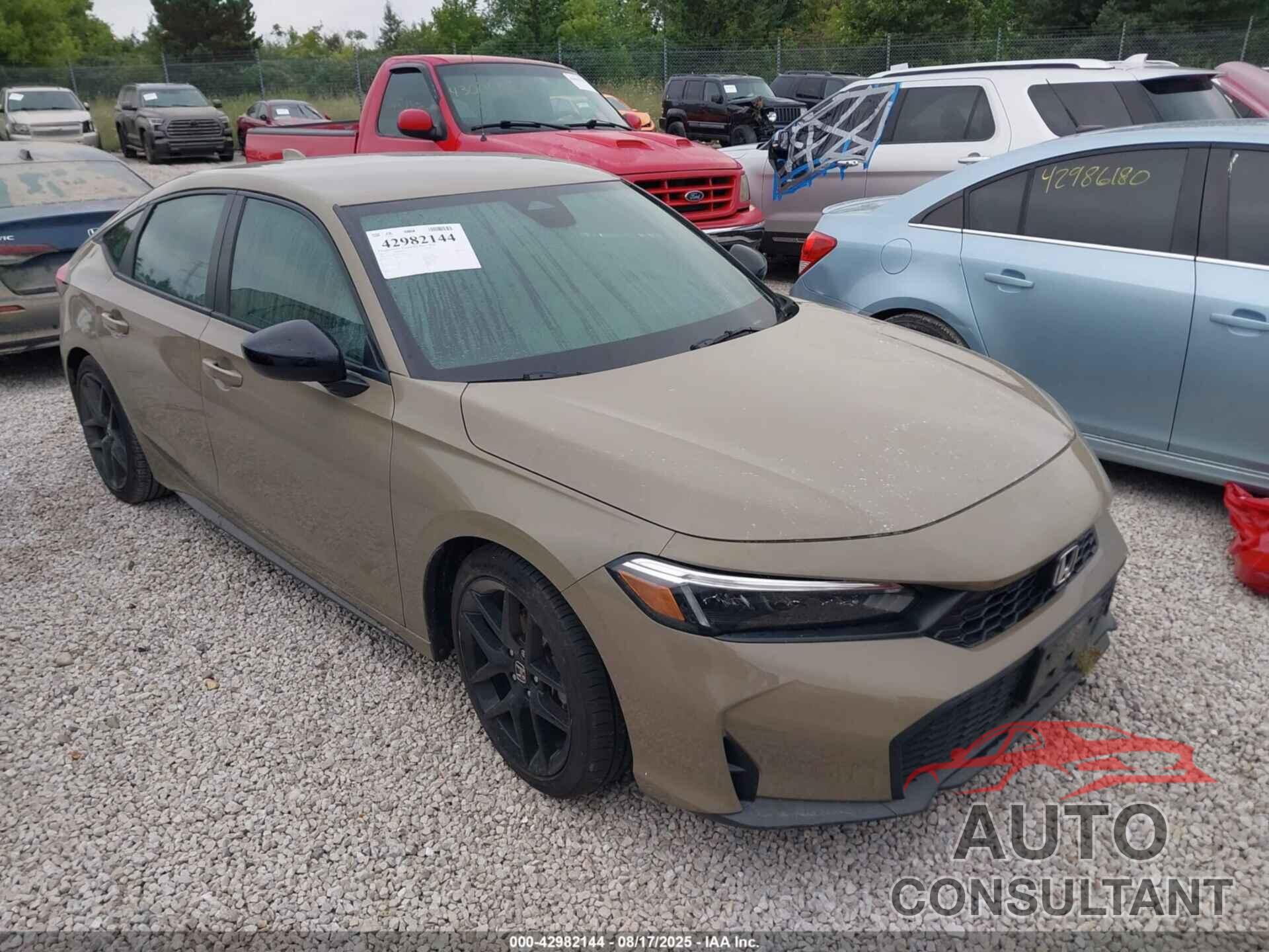 HONDA CIVIC 2025 - 19XFL2H81SE003491