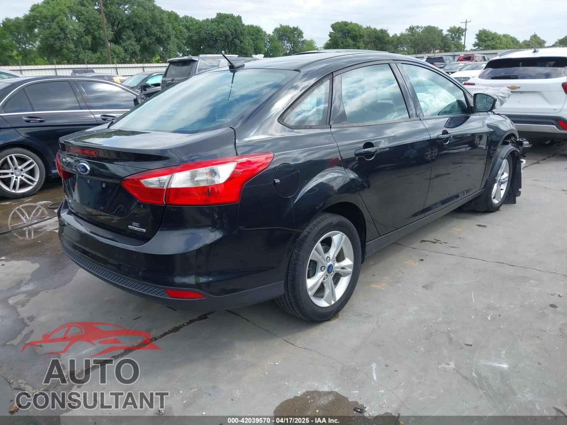 FORD FOCUS 2013 - 1FADP3F23DL361689