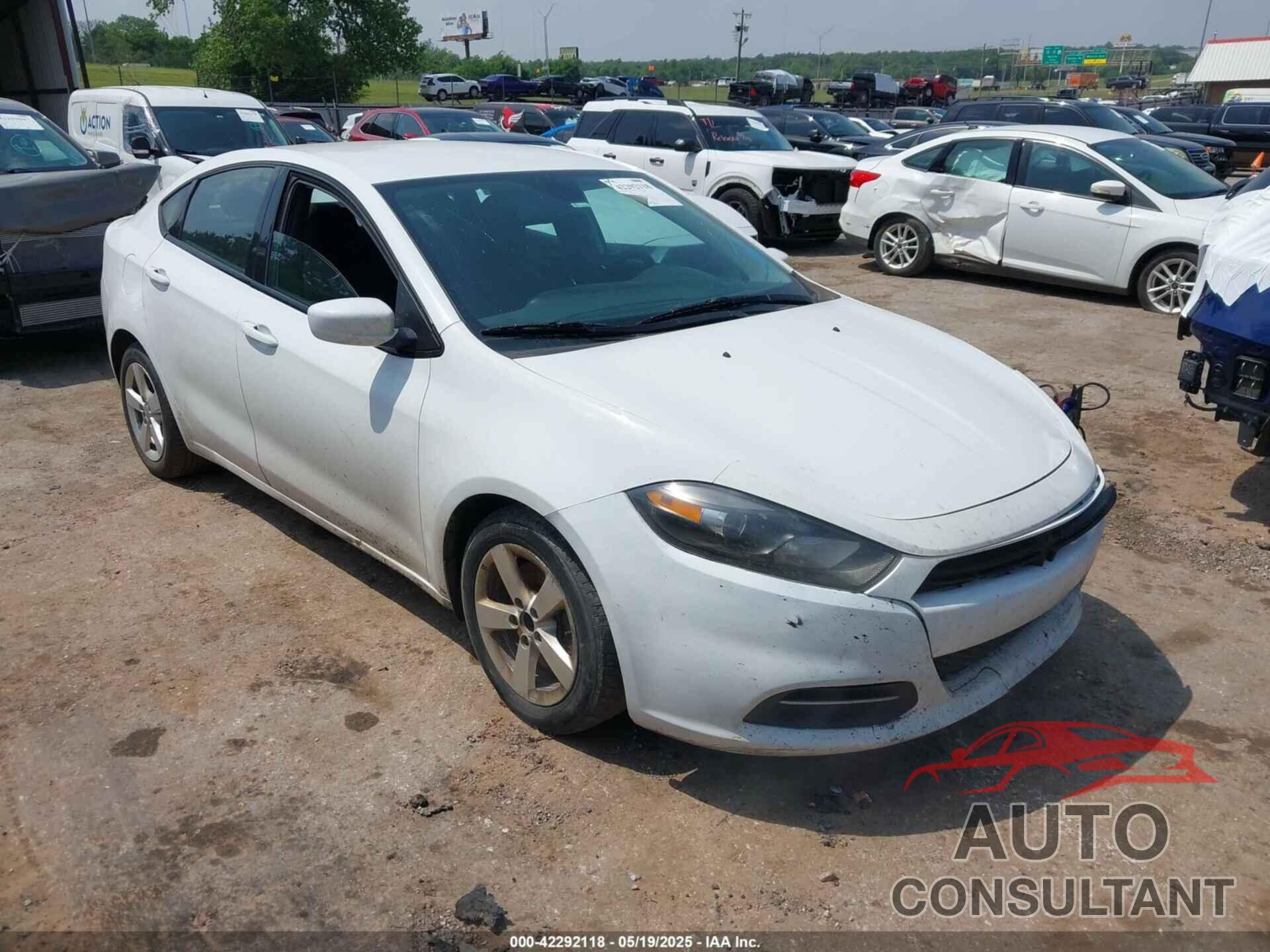 DODGE DART 2016 - 1C3CDFBB6GD727816