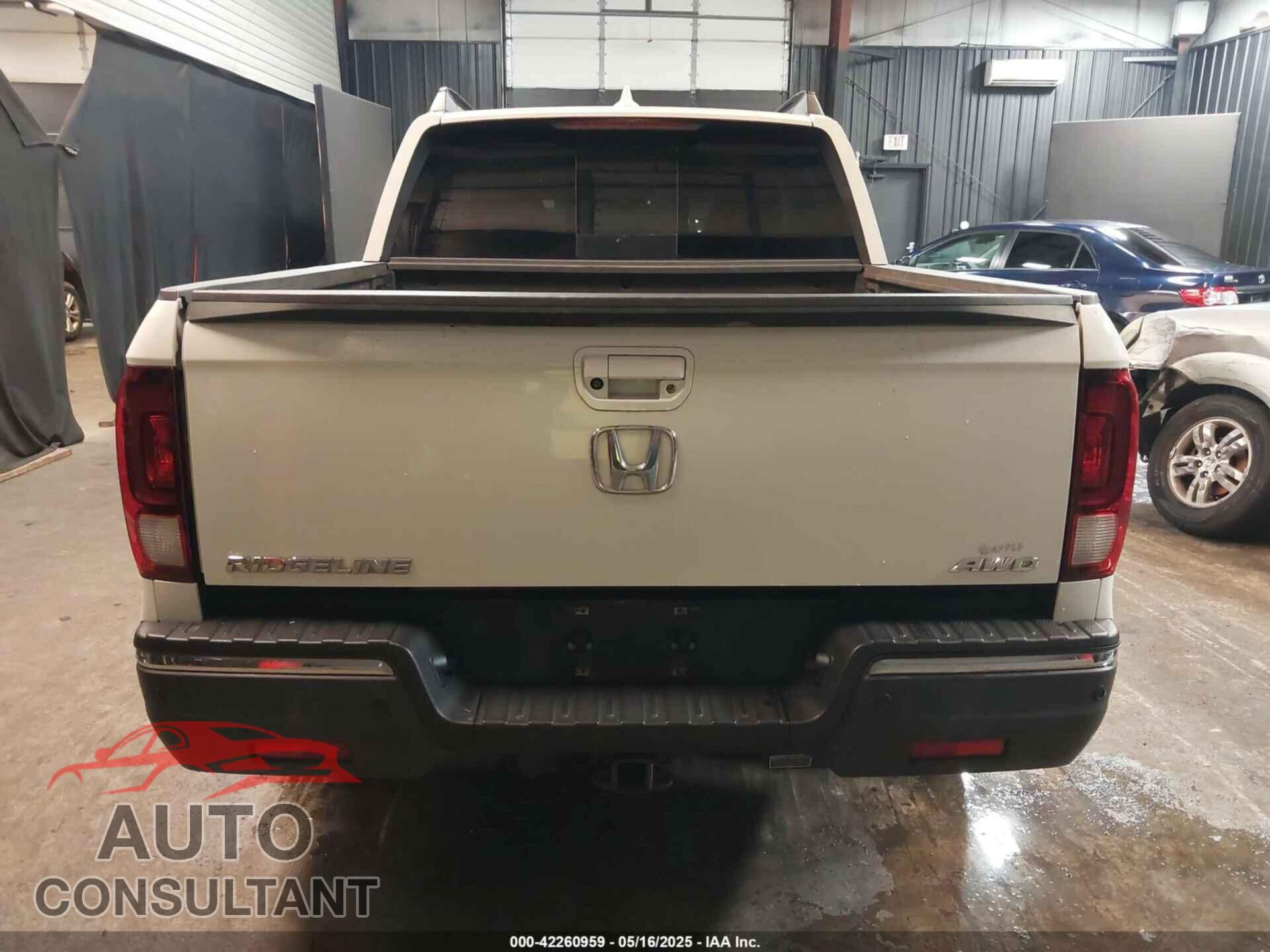HONDA RIDGELINE 2017 - 5FPYK3F70HB032308