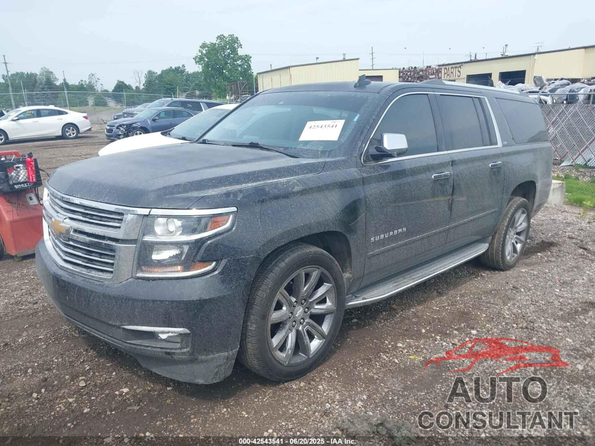 CHEVROLET SUBURBAN 1500 2015 - 1GNSKKKC8FR698374