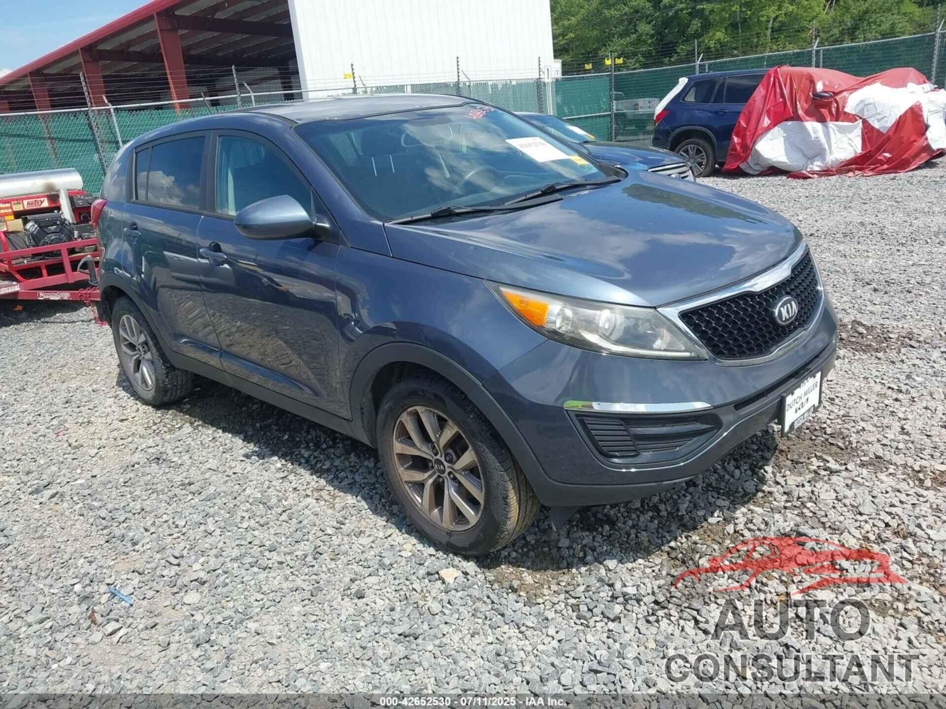 KIA SPORTAGE 2016 - KNDPB3AC7G7794919
