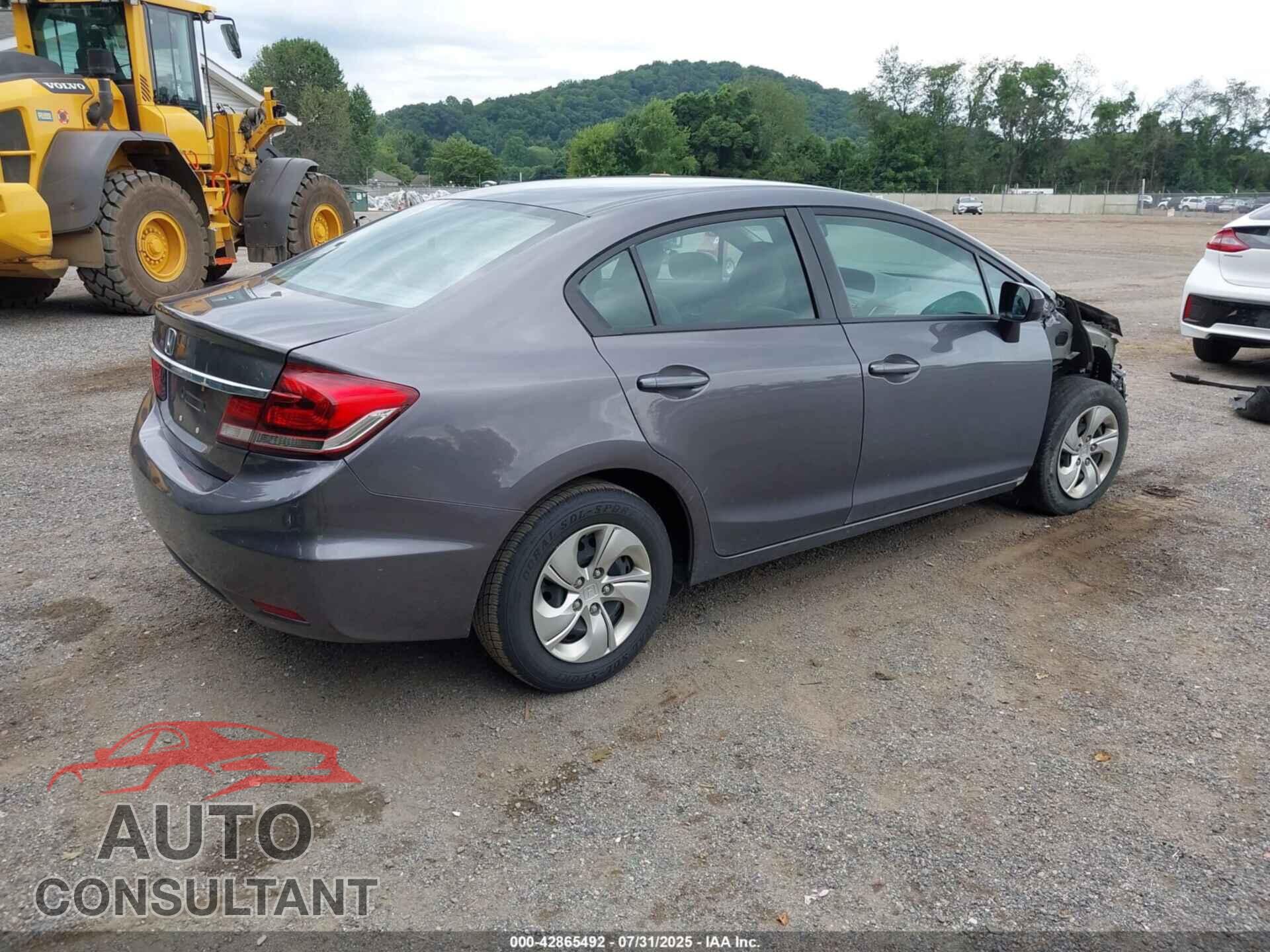 HONDA CIVIC 2014 - 19XFB2F50EE058496