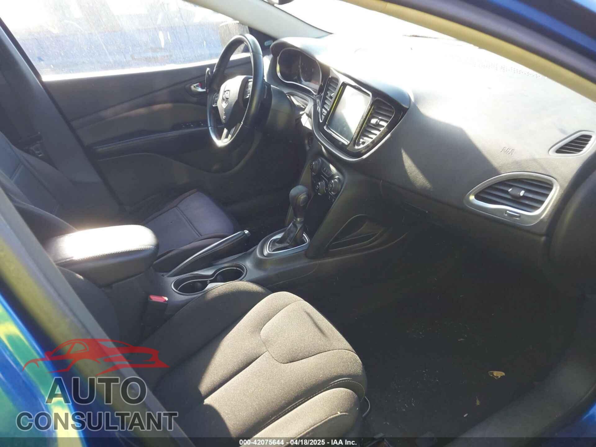 DODGE DART 2013 - 1C3CDFBA7DD323149