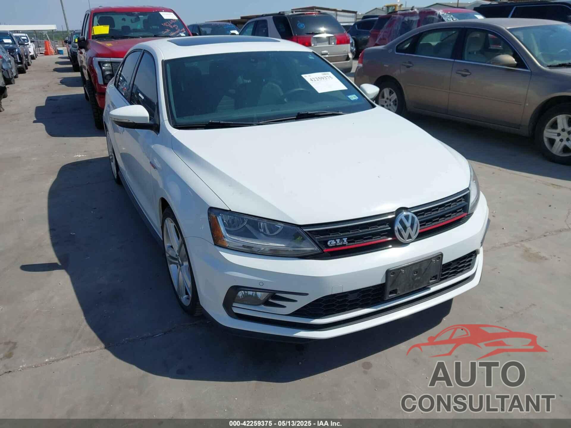 VOLKSWAGEN JETTA 2017 - 3VW4T7AJ4HM374710