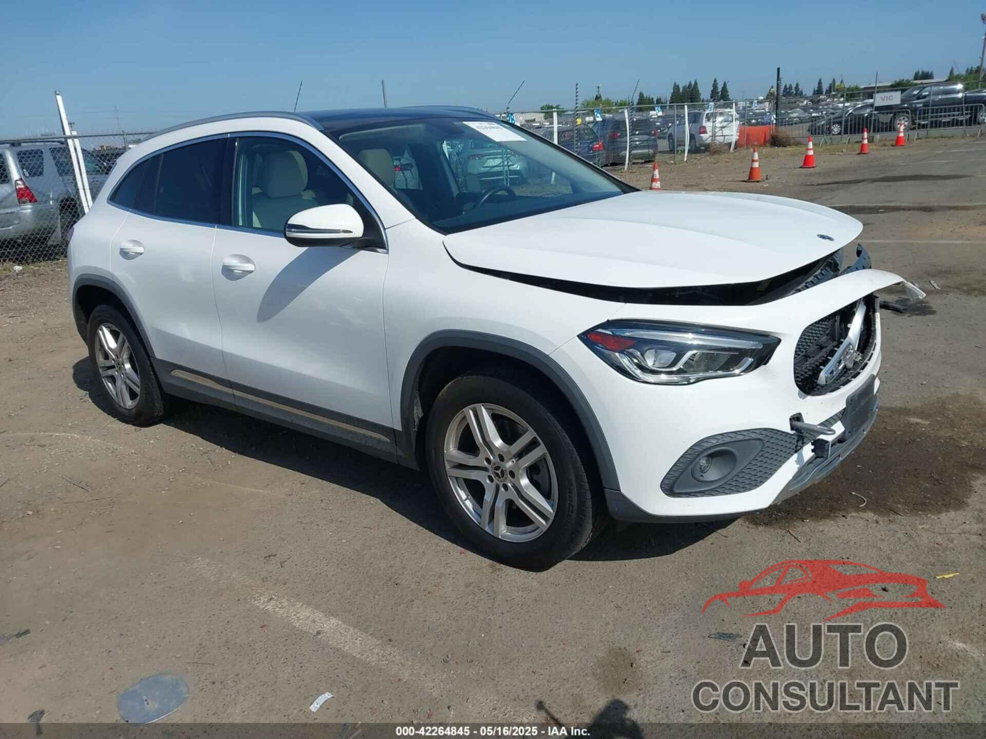 MERCEDES-BENZ GLA 250 2022 - W1N4N4GB6NJ317650