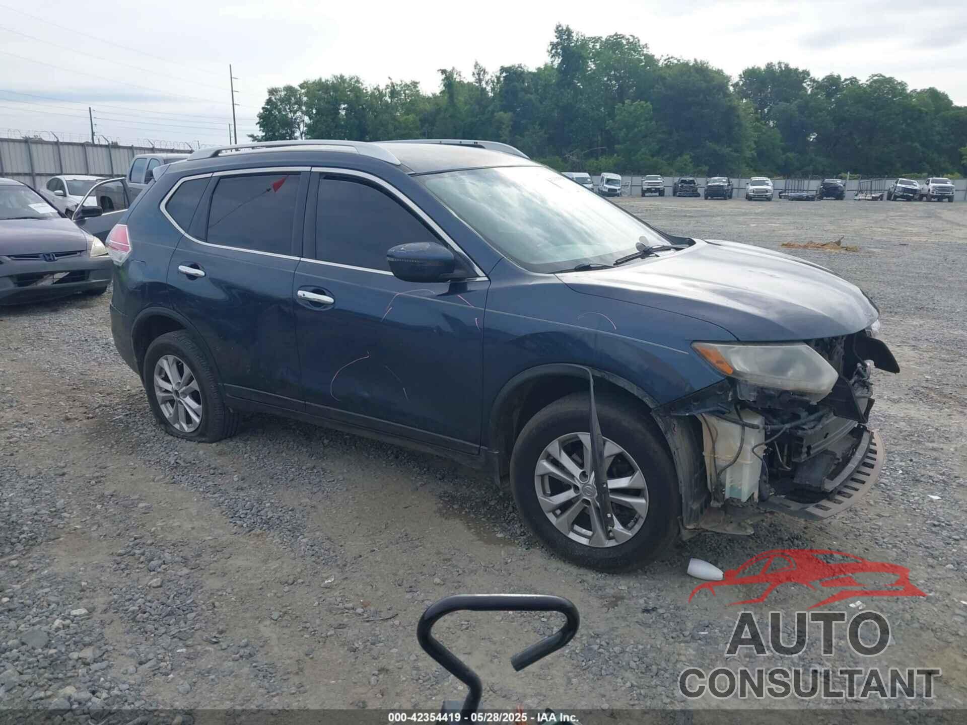 NISSAN ROGUE 2016 - KNMAT2MT3GP610441