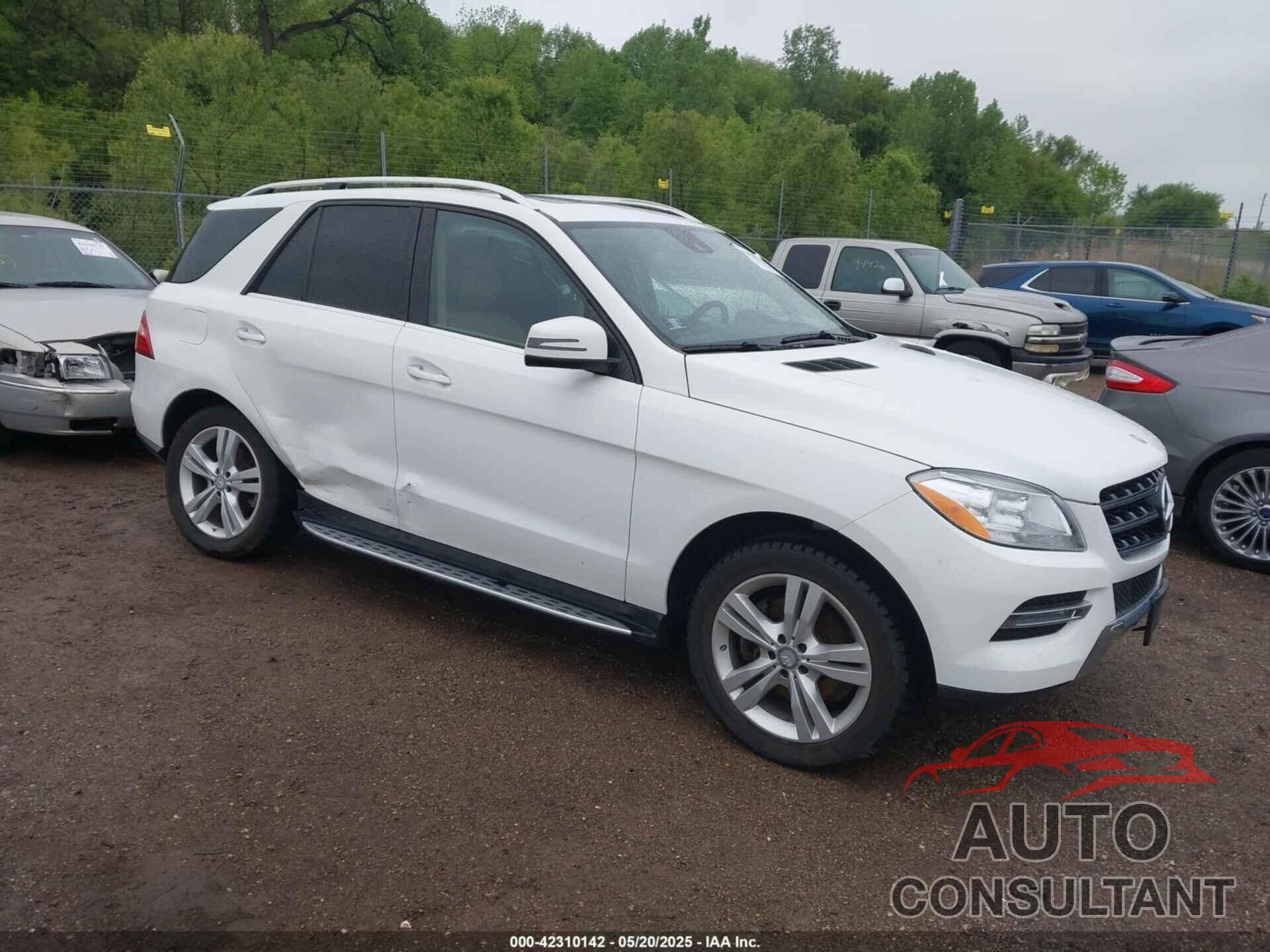 MERCEDES-BENZ ML 350 2014 - 4JGDA5HB6EA410297