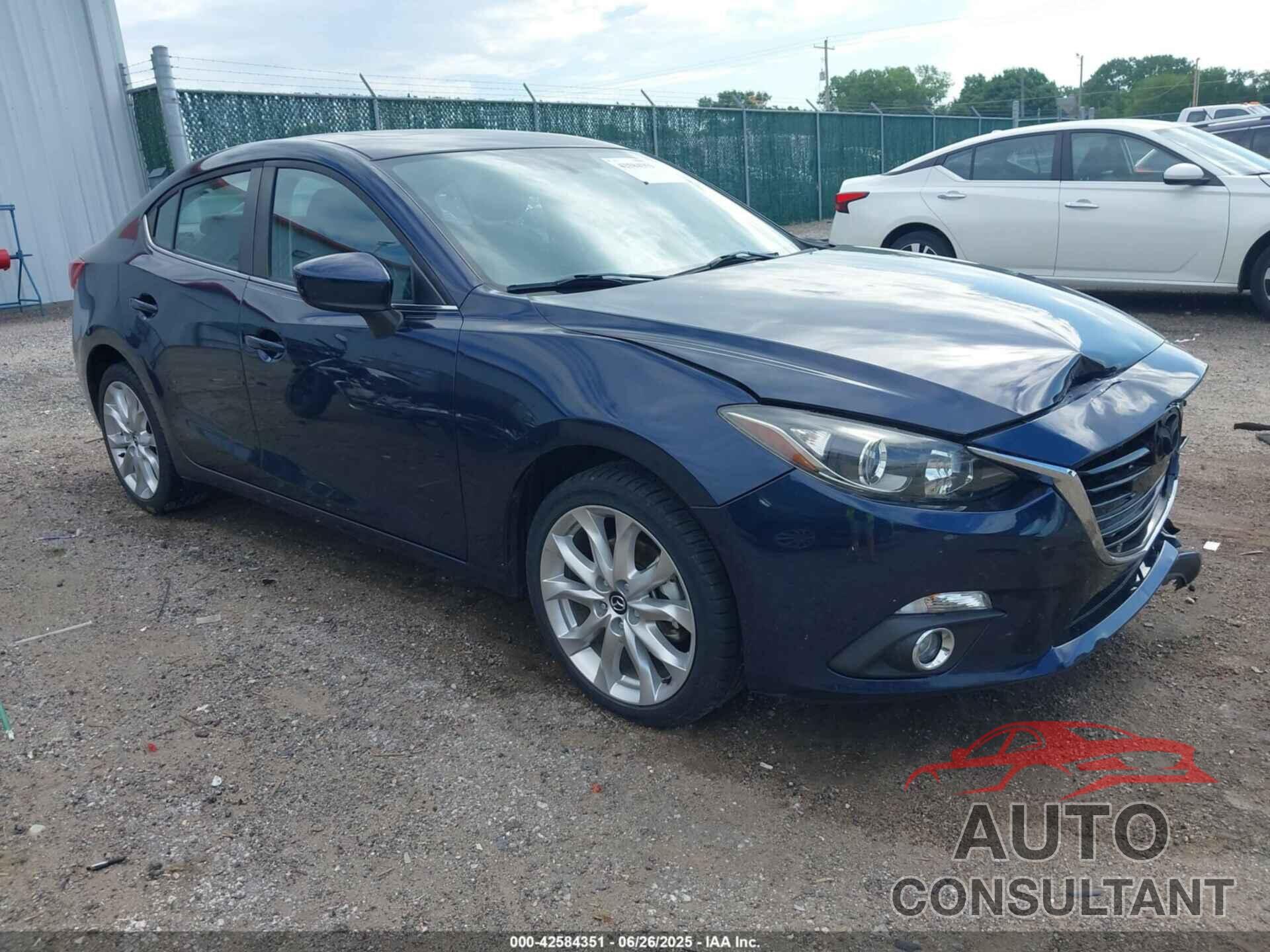 MAZDA MAZDA3 2016 - JM1BM1W38G1346953