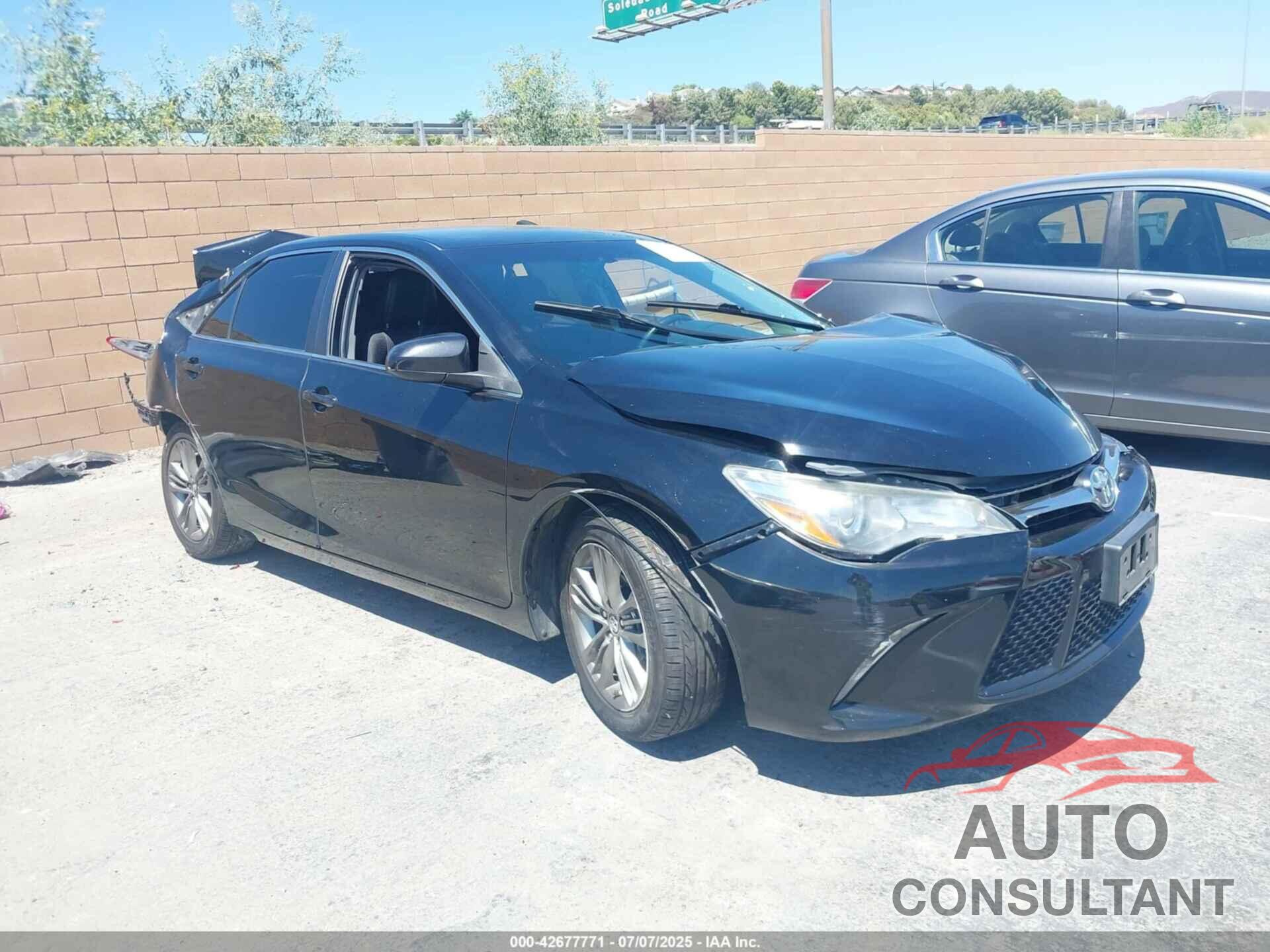 TOYOTA CAMRY 2016 - 4T1BF1FK2GU257374