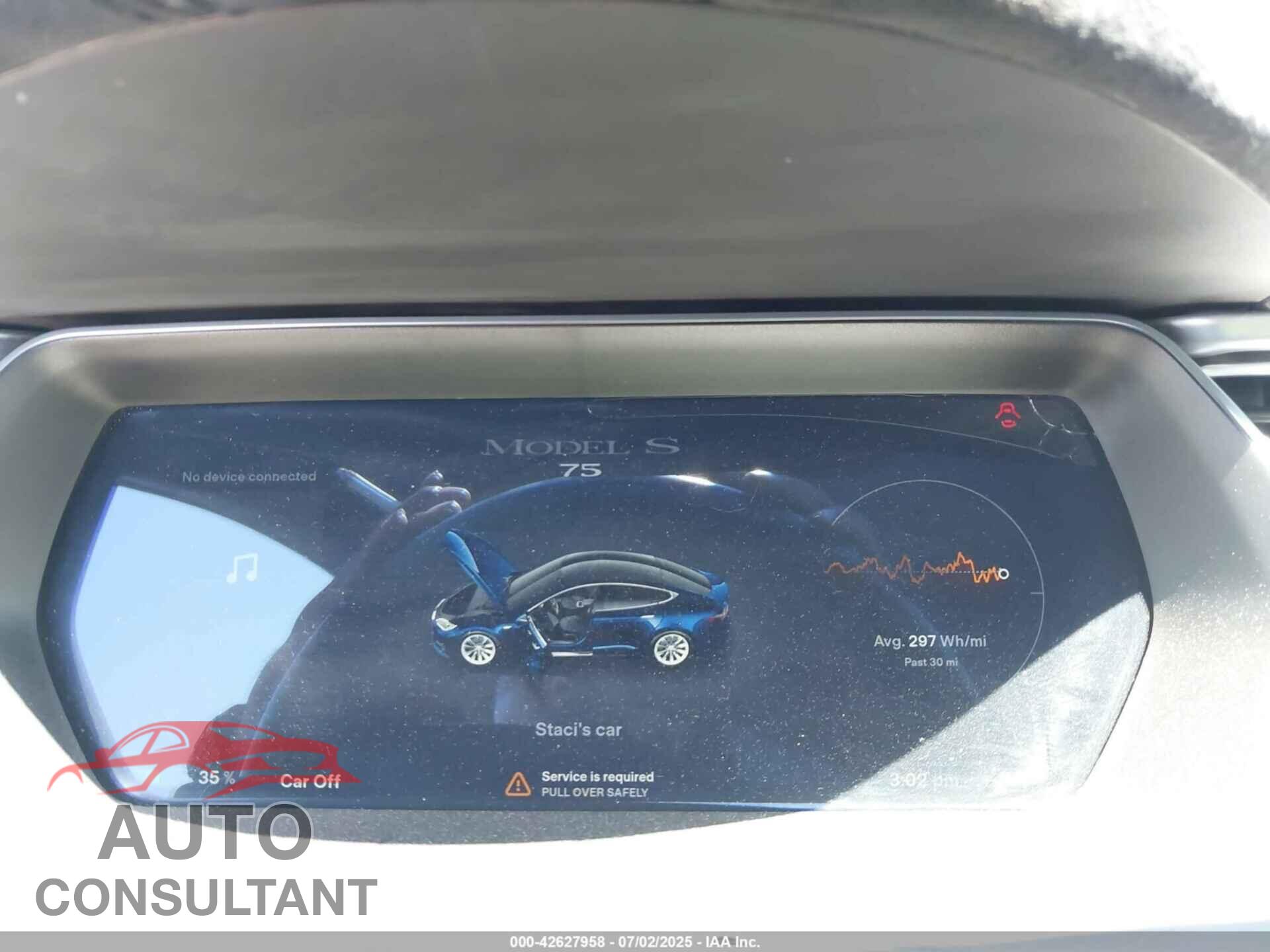 TESLA MODEL S 2017 - 5YJSA1E19HF189564