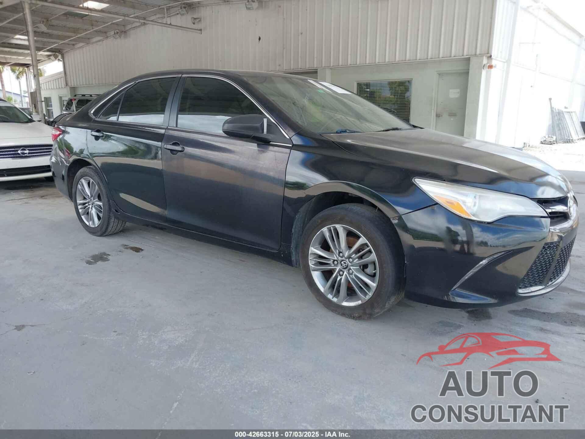 TOYOTA CAMRY 2017 - 4T1BF1FK4HU391109