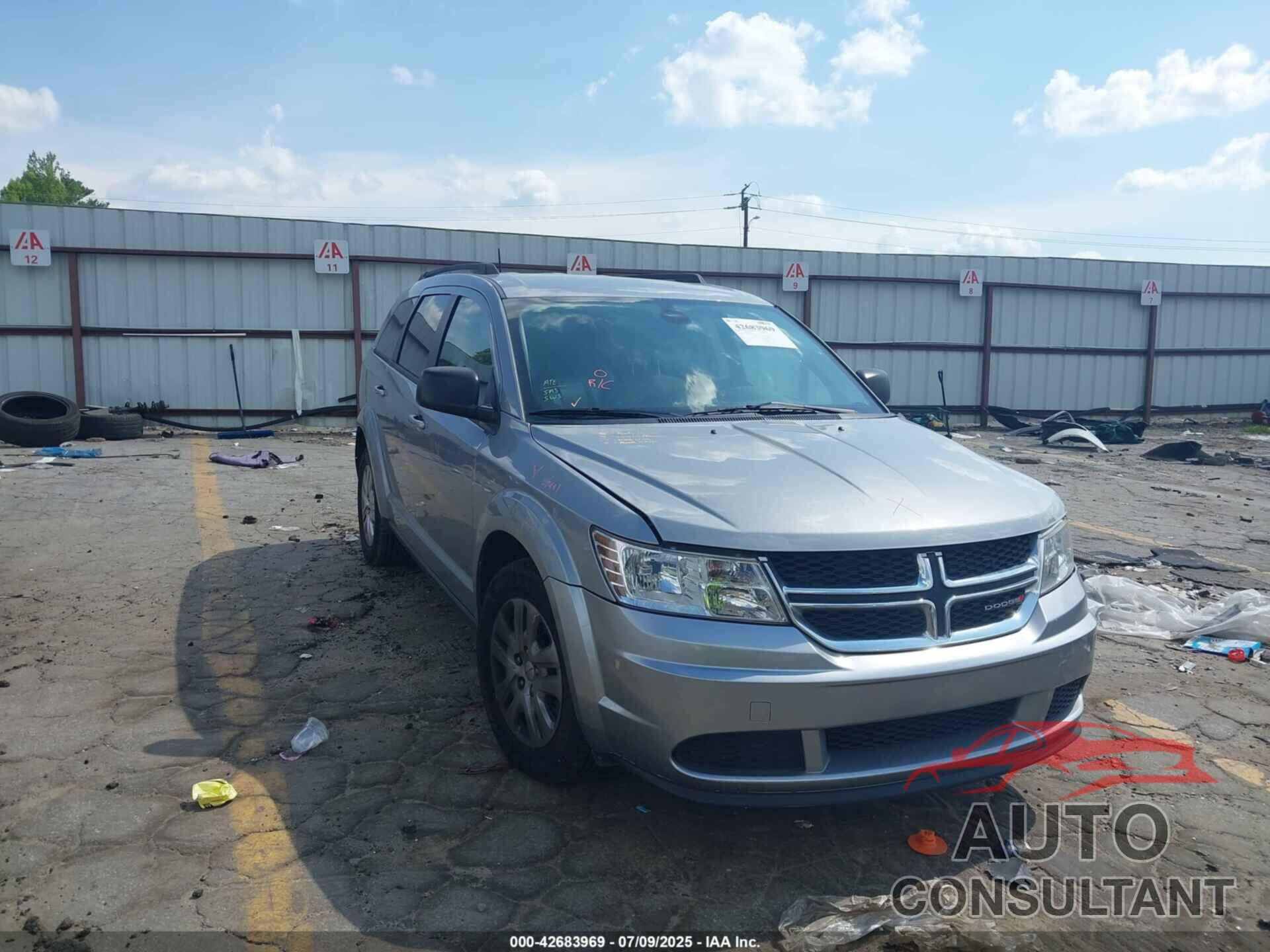 DODGE JOURNEY 2019 - 3C4PDCAB8KT841400