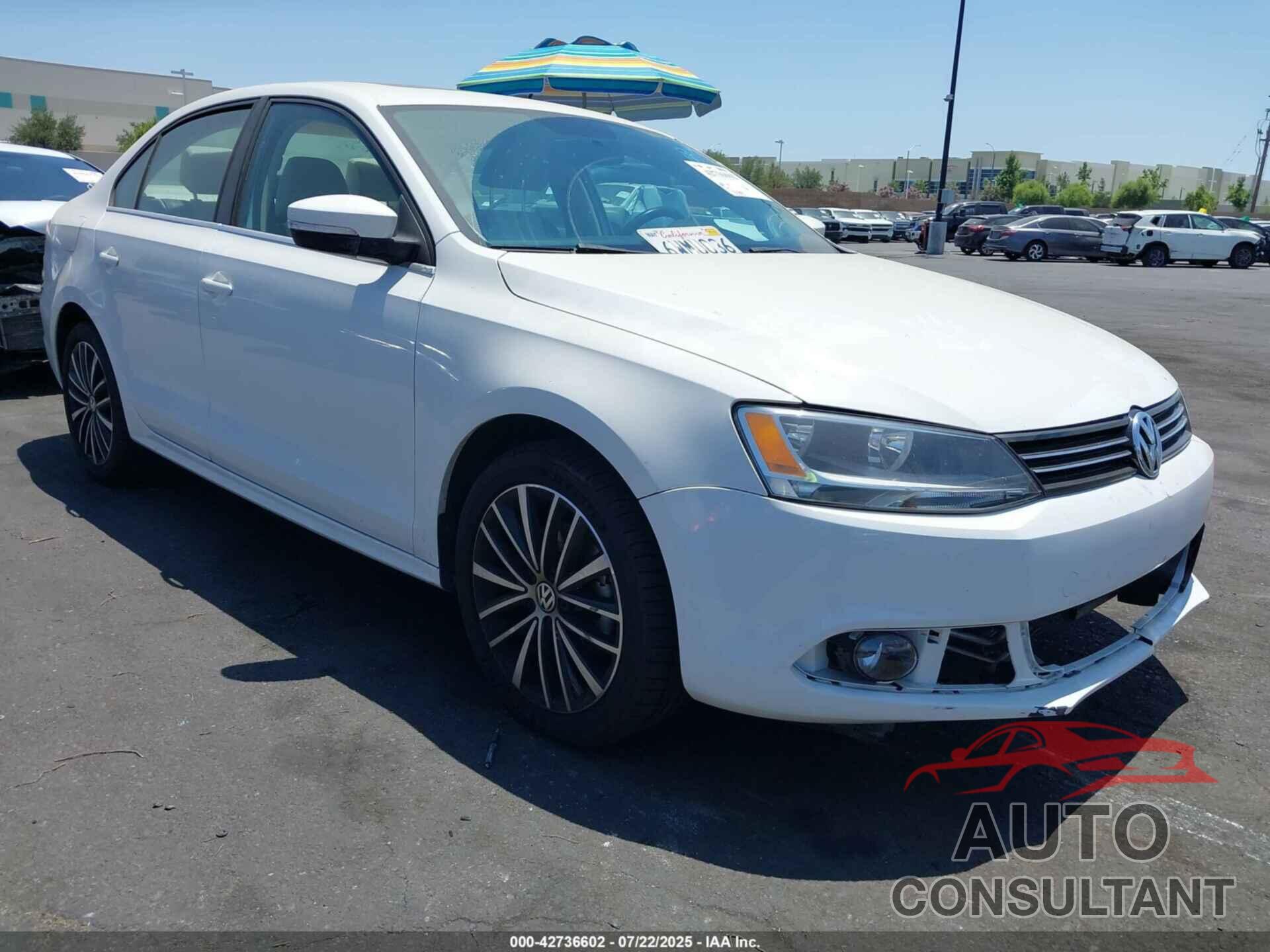 VOLKSWAGEN JETTA 2012 - 3VWLP7AJ5CM396711