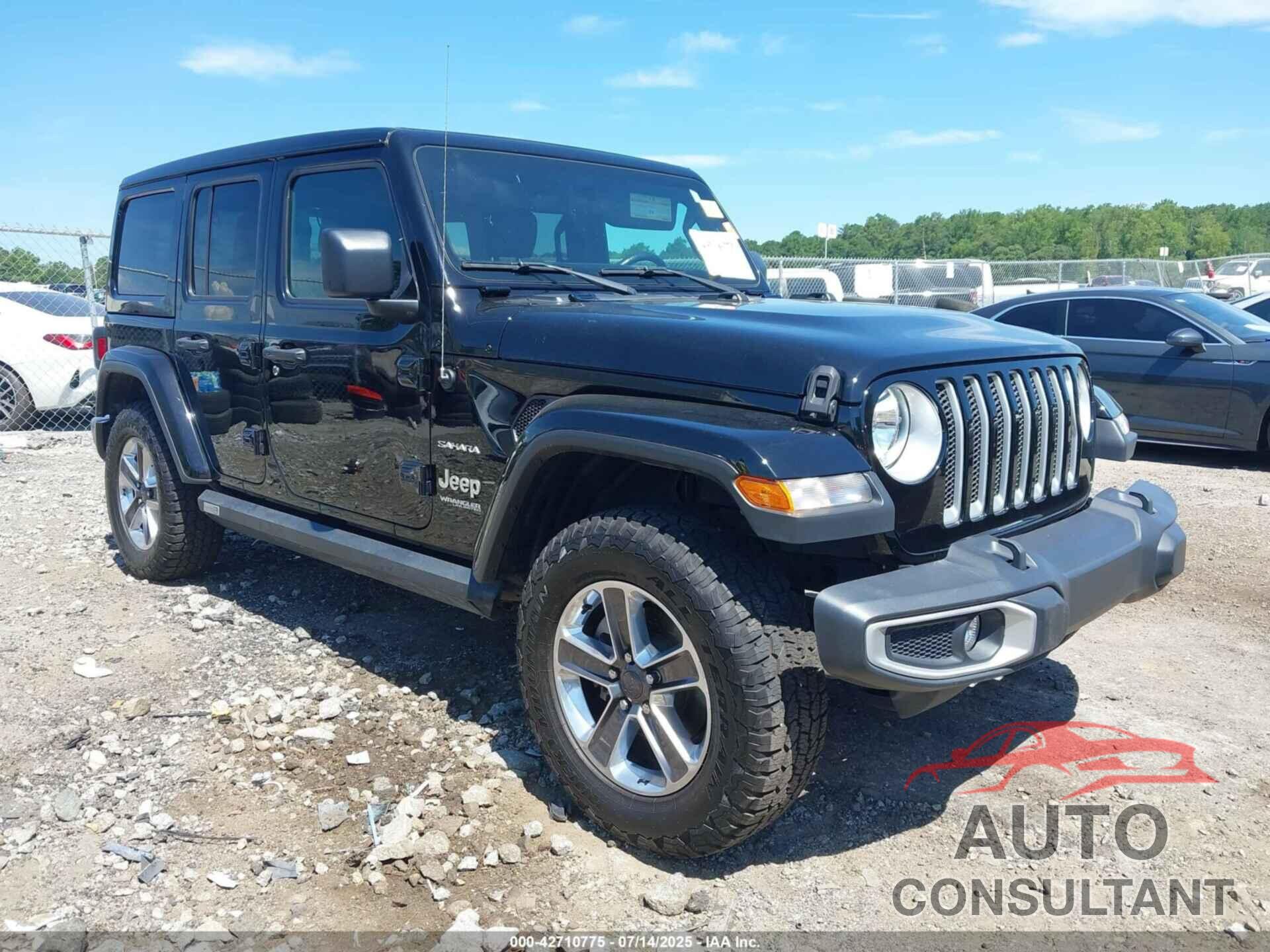 JEEP WRANGLER UNLIMITED 2022 - 1C4HJXEG3NW118353
