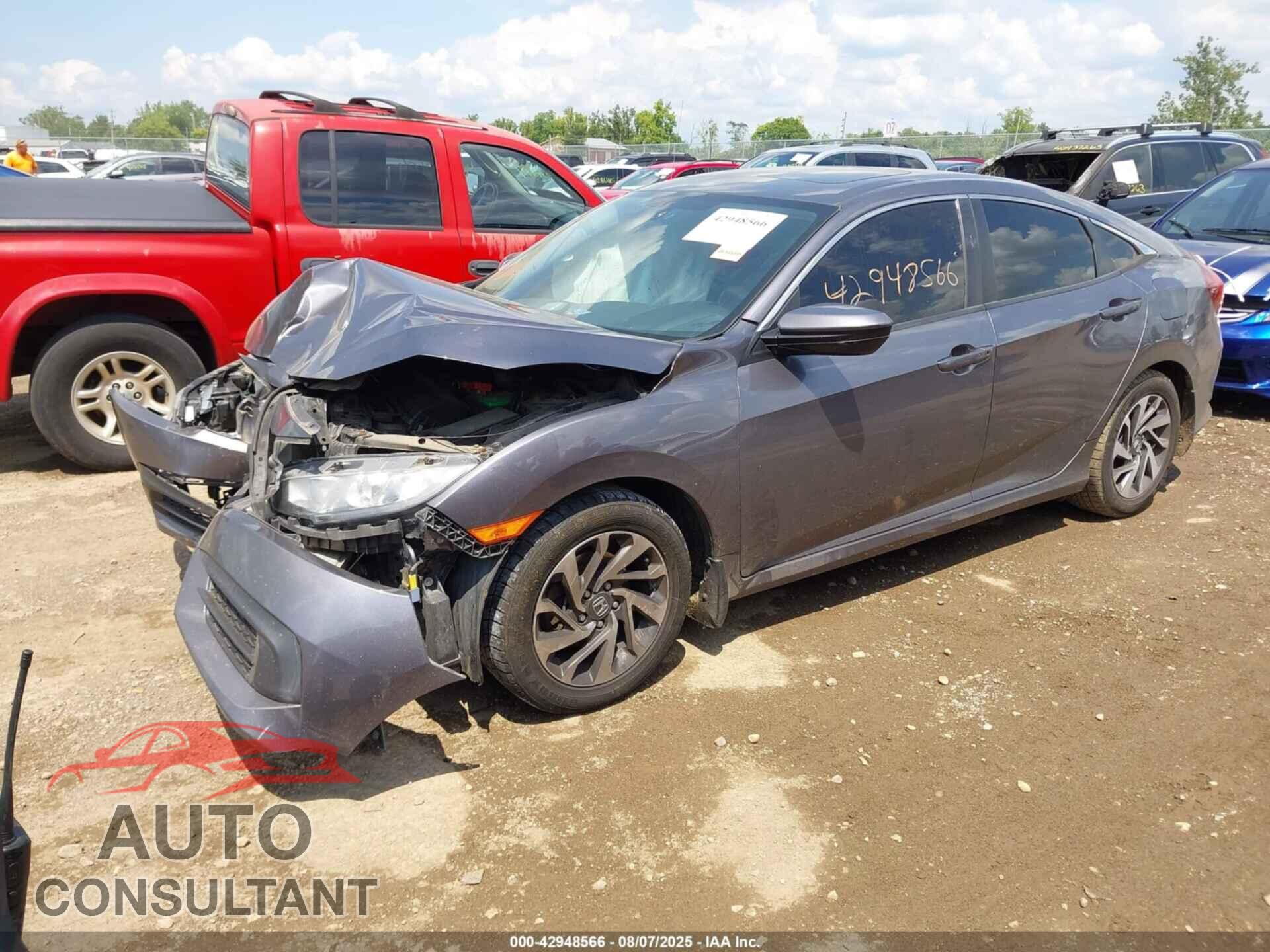 HONDA CIVIC 2017 - 19XFC2F75HE220612