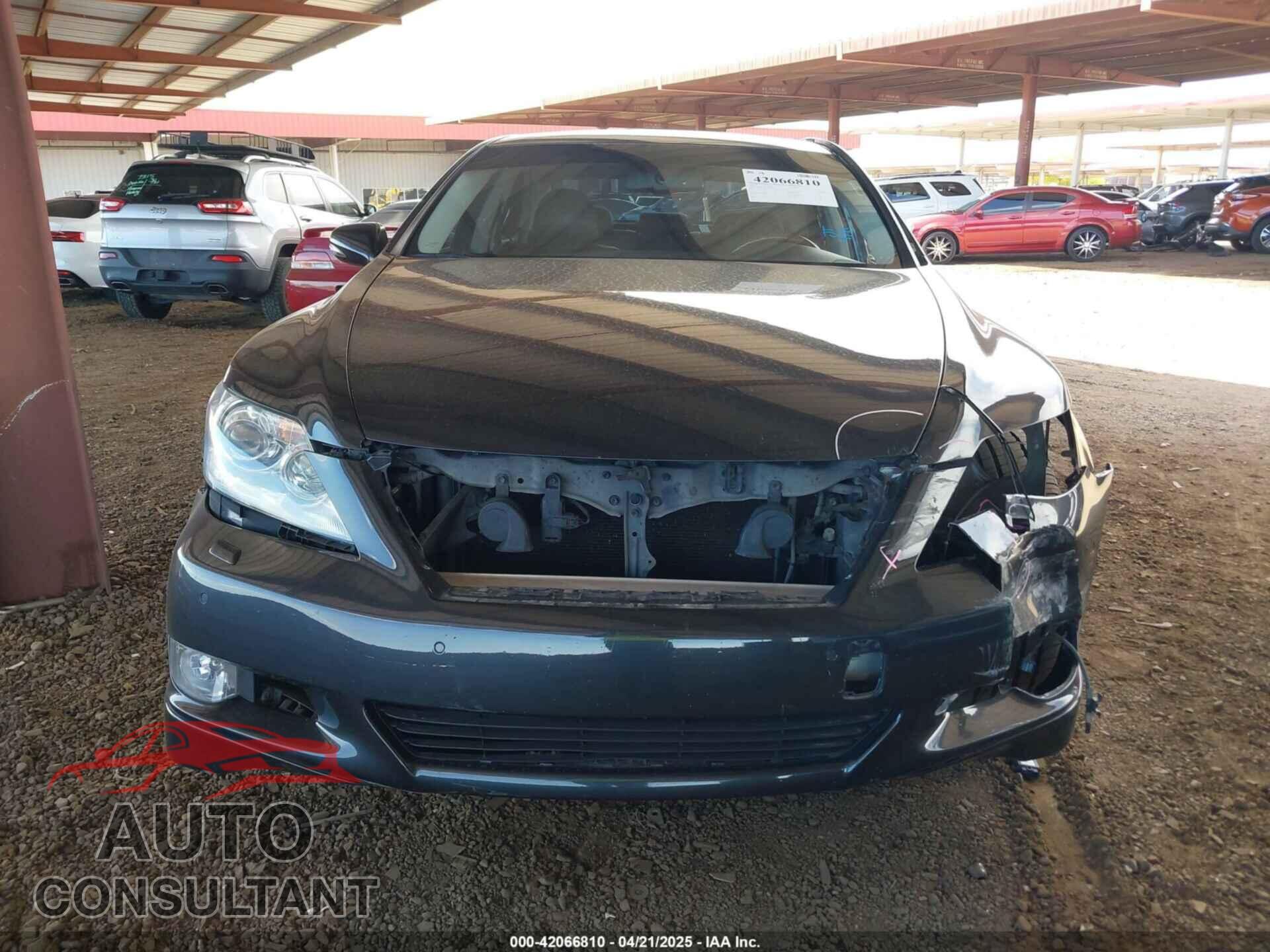 LEXUS LS 460 2011 - JTHBL5EF0B5108018