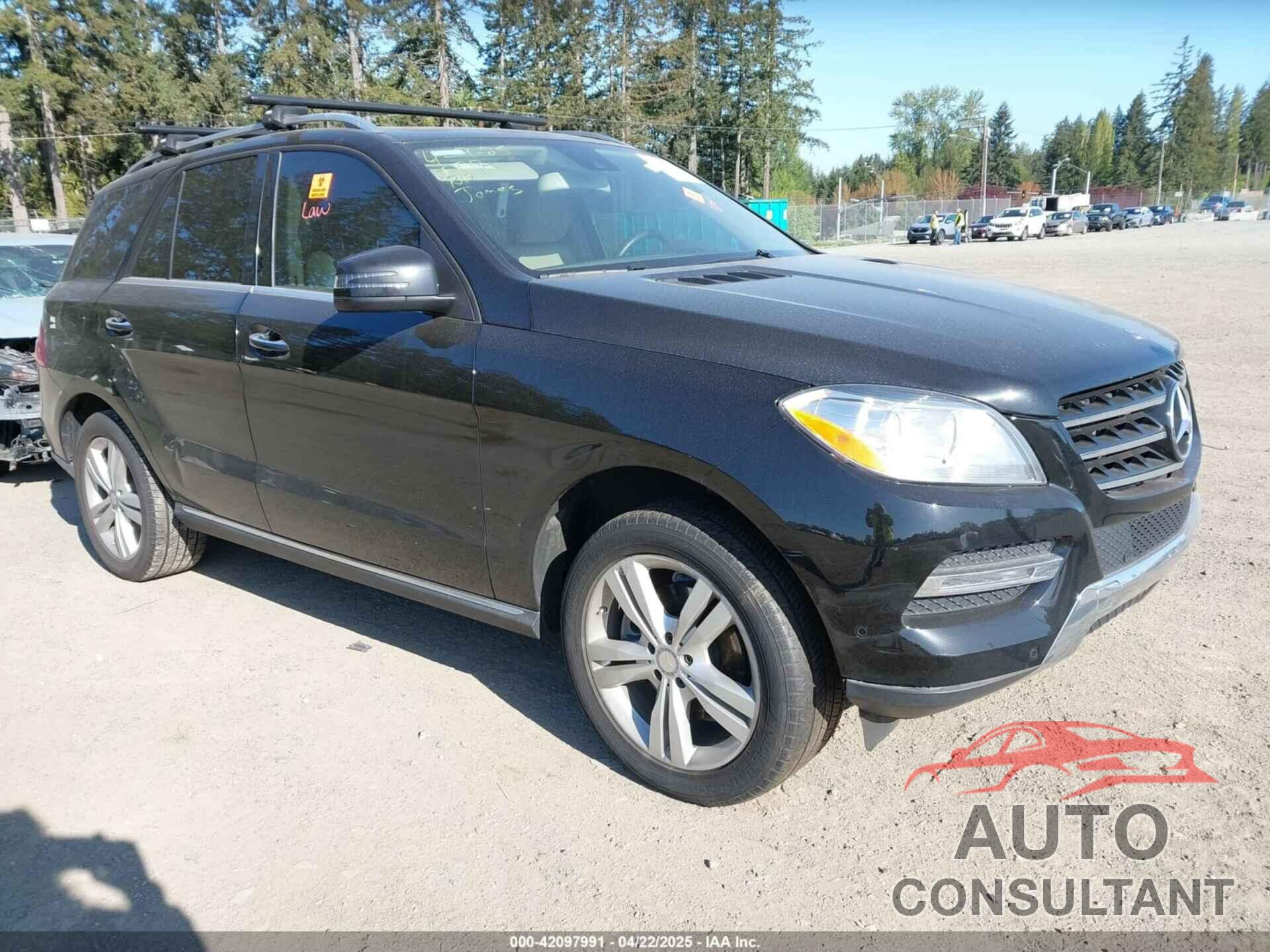 MERCEDES-BENZ ML 350 2013 - 4JGDA5HB2DA230135