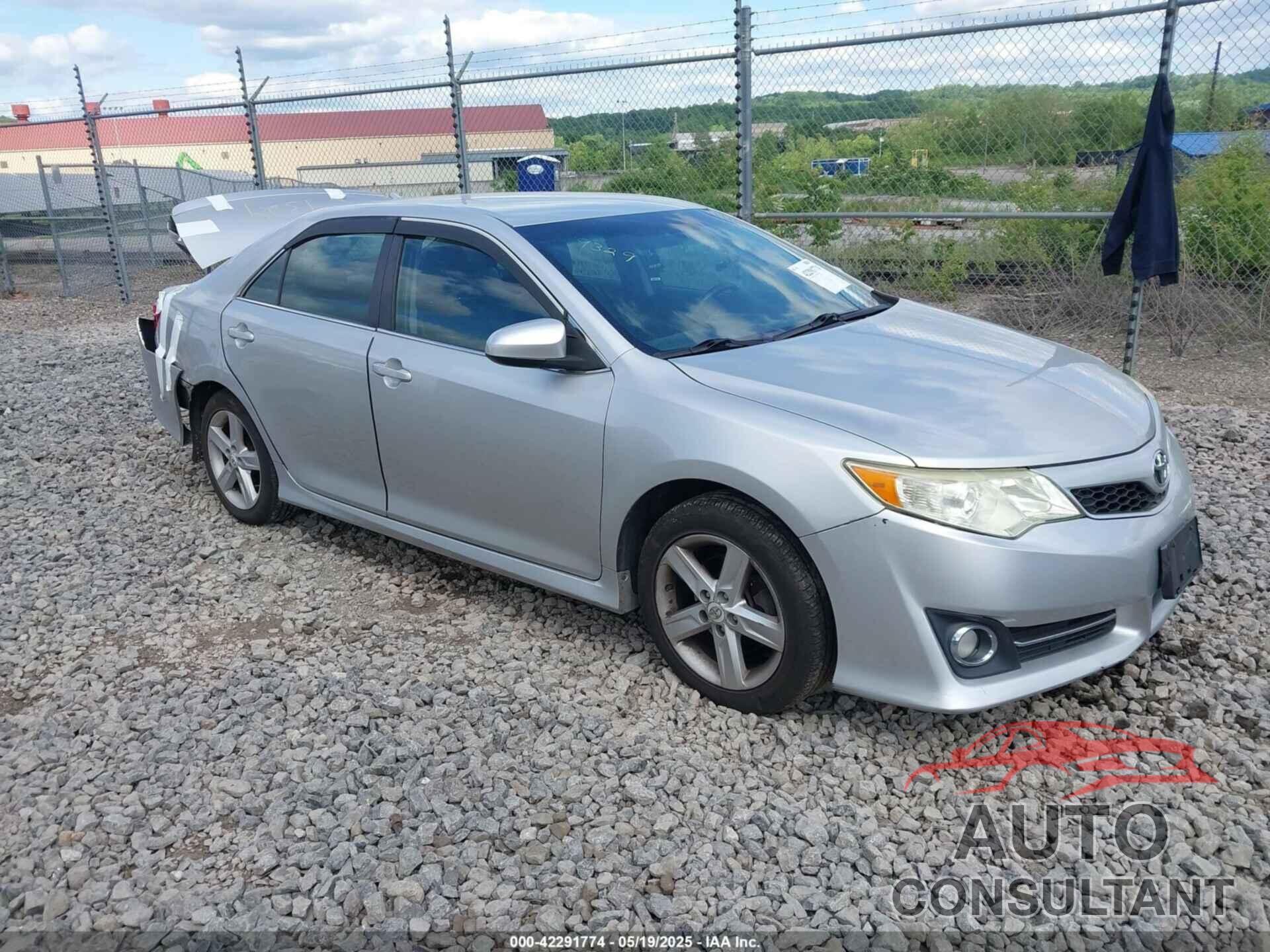 TOYOTA CAMRY 2012 - 4T1BF1FK0CU039329