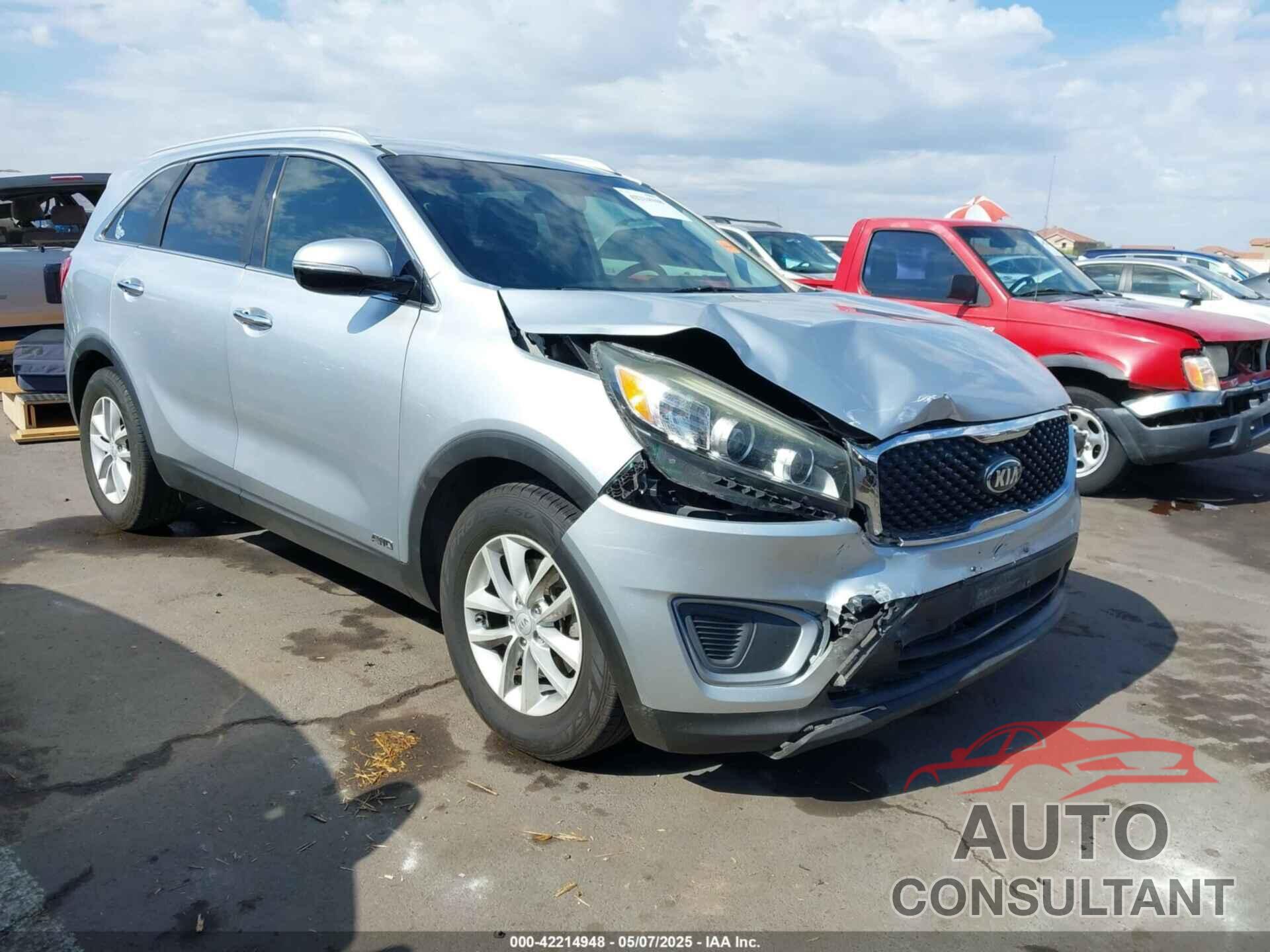 KIA SORENTO 2017 - 5XYPGDA36HG280832