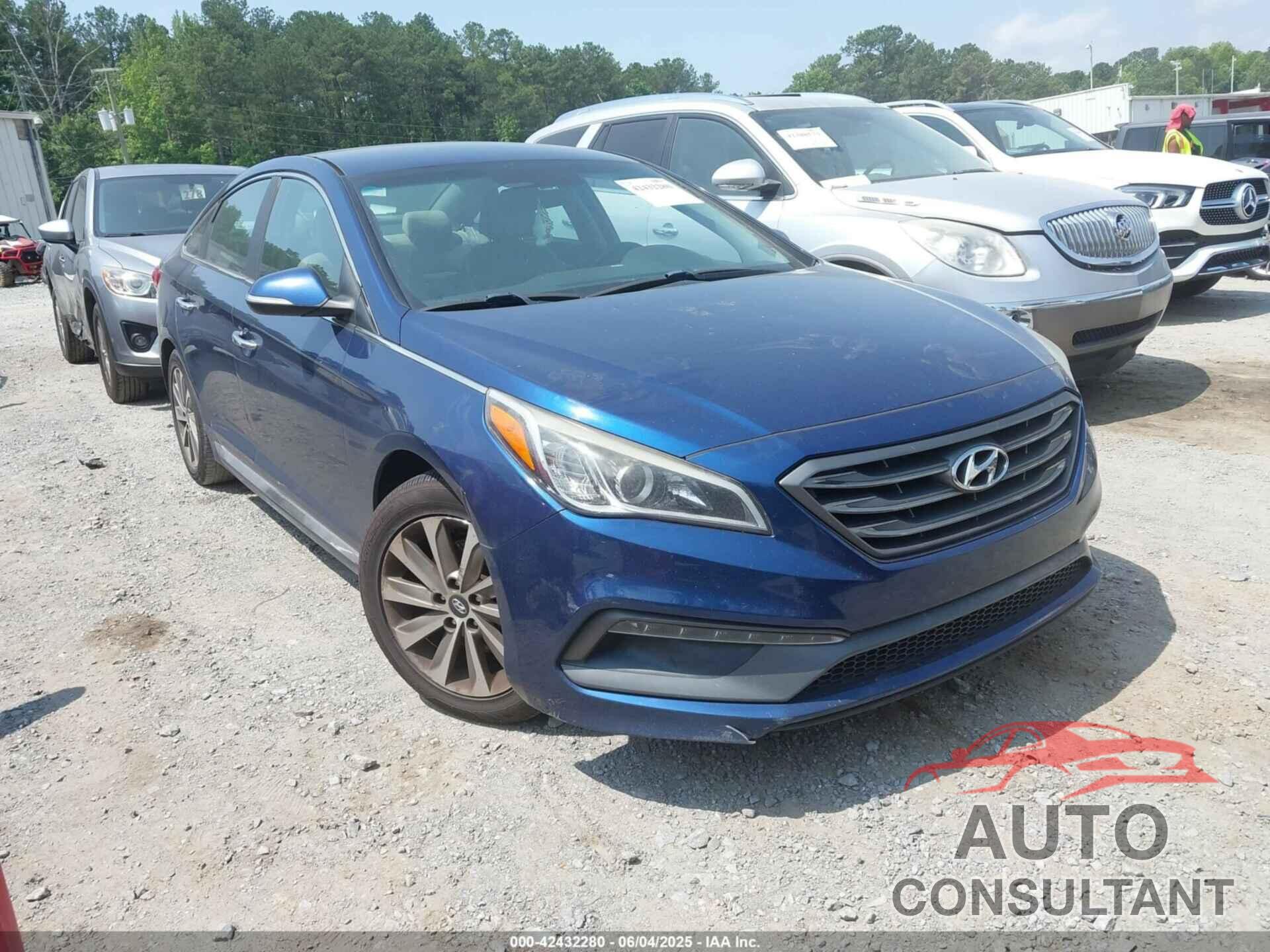 HYUNDAI SONATA 2015 - 5NPE34AF0FH212853