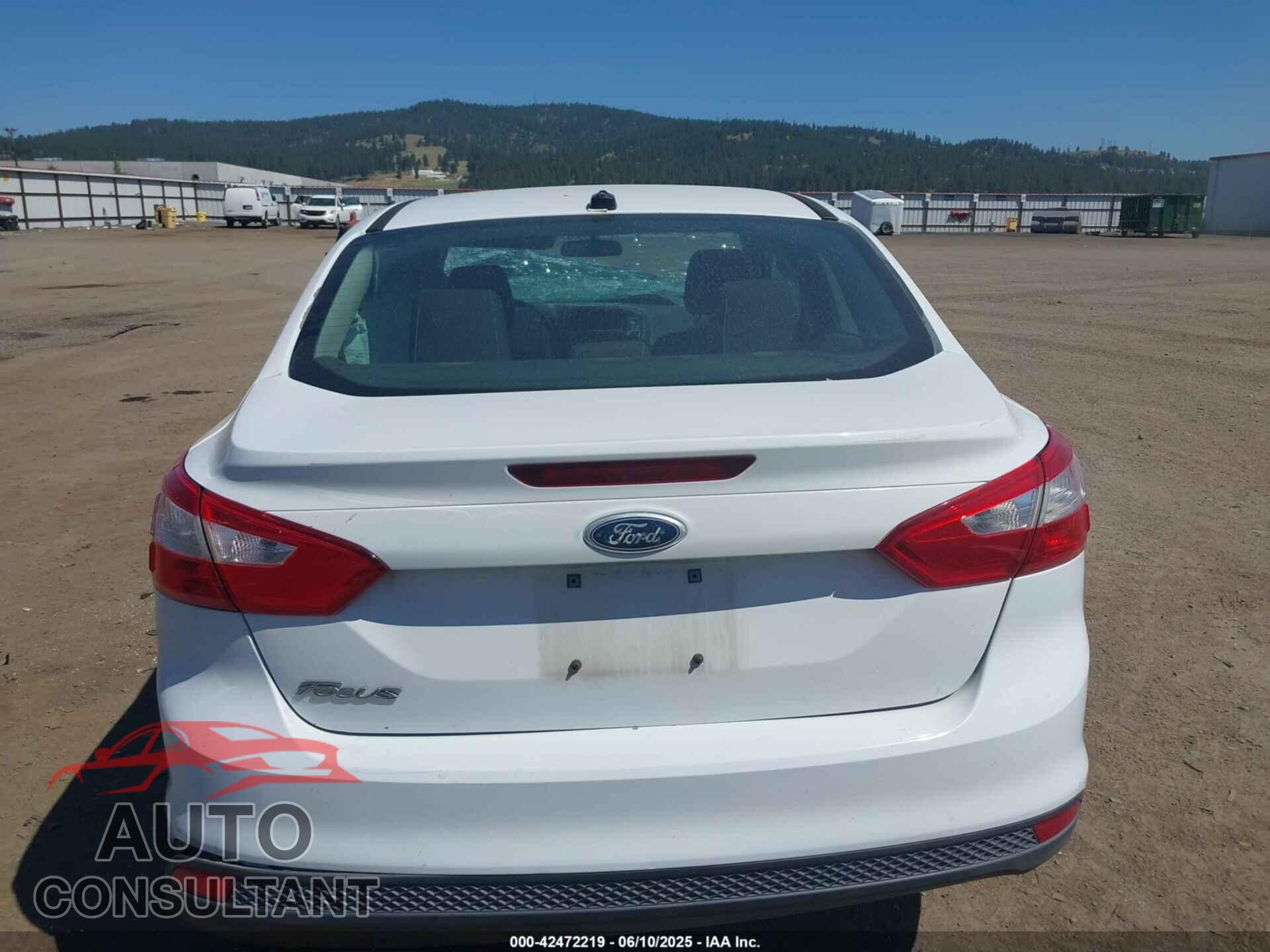 FORD FOCUS 2012 - 1FAHP3E25CL262809