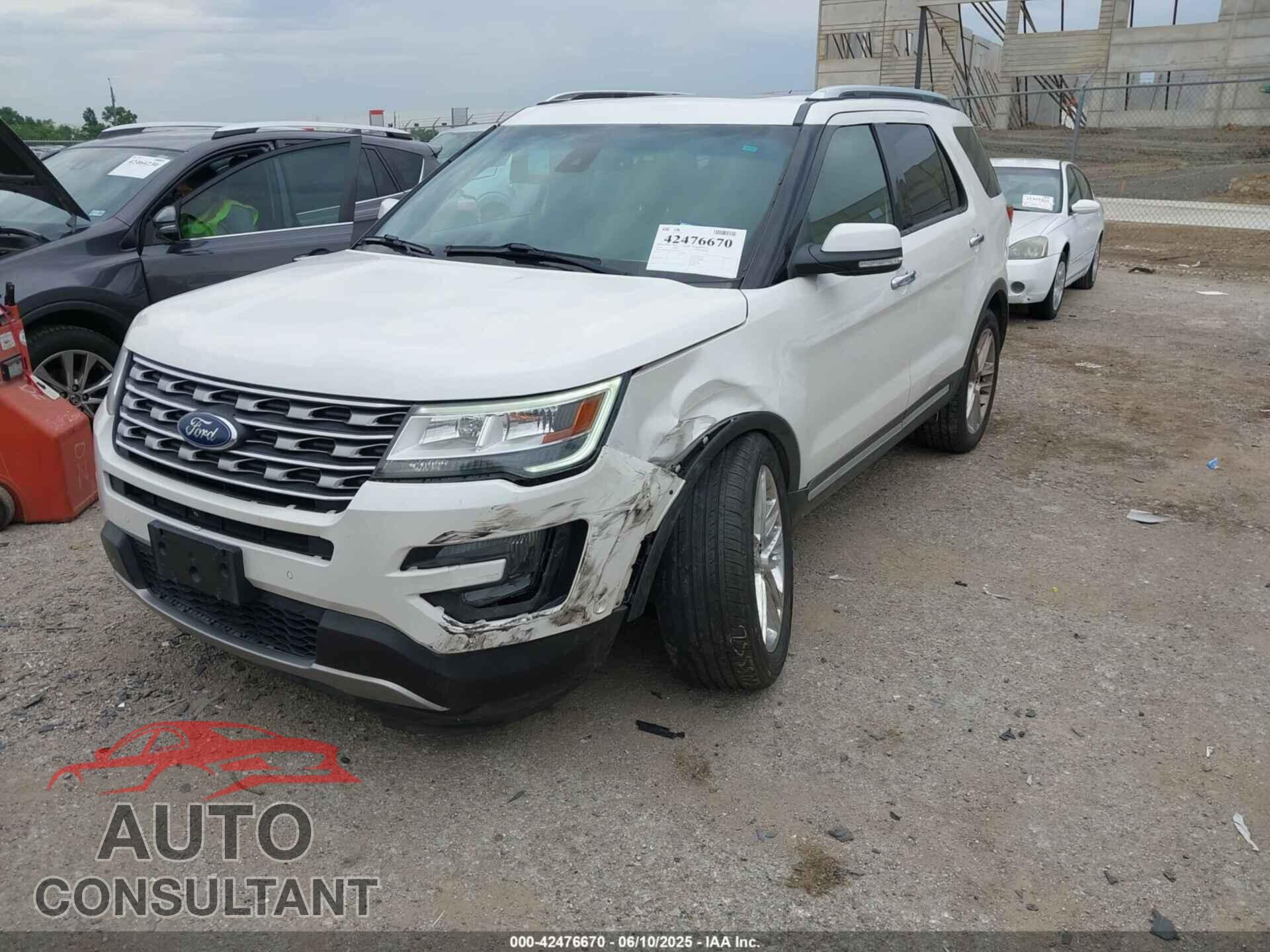 FORD EXPLORER 2016 - 1FM5K7F82GGB04685