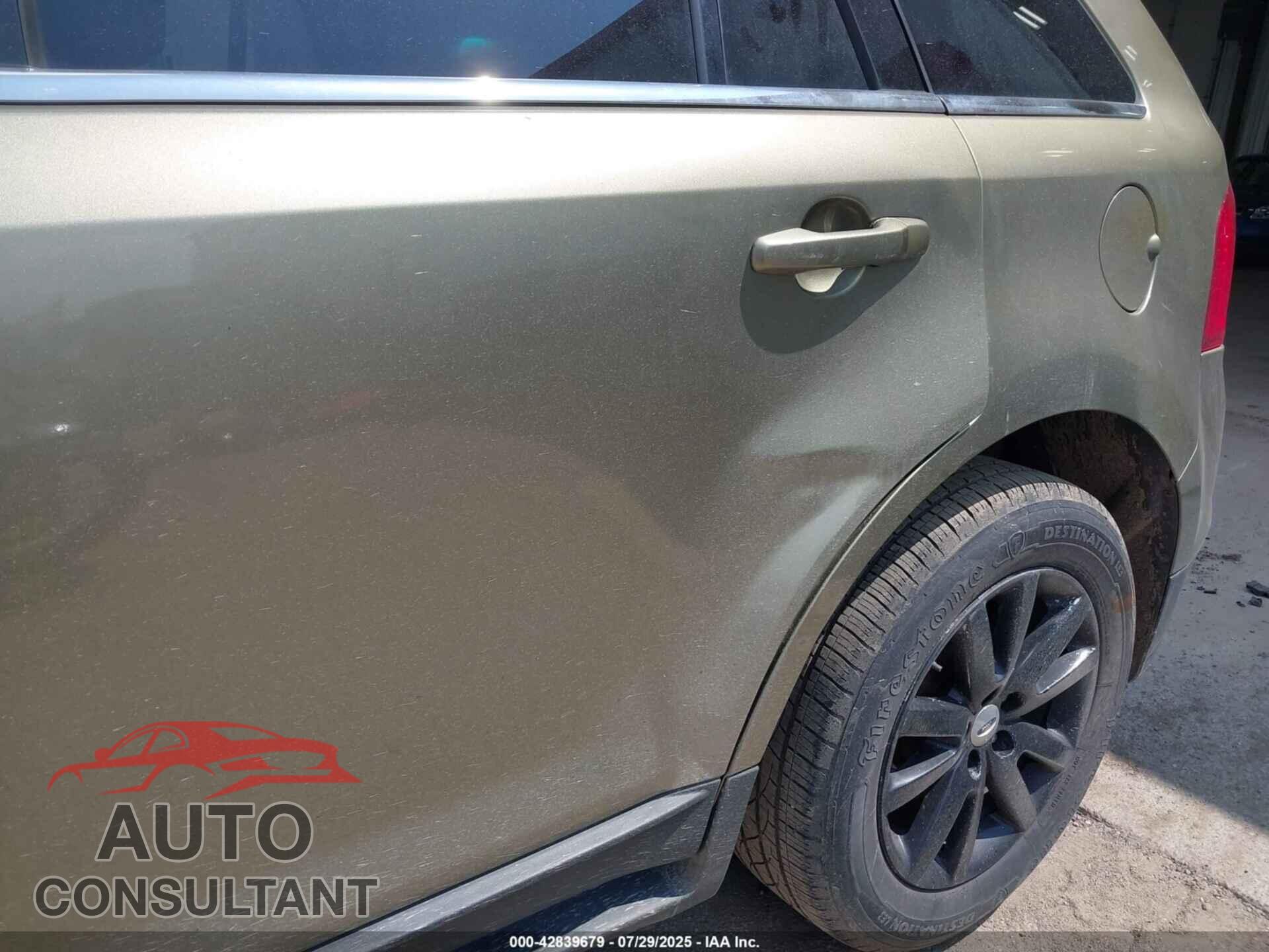 FORD EDGE 2012 - 2FMDK3K97CBA53351