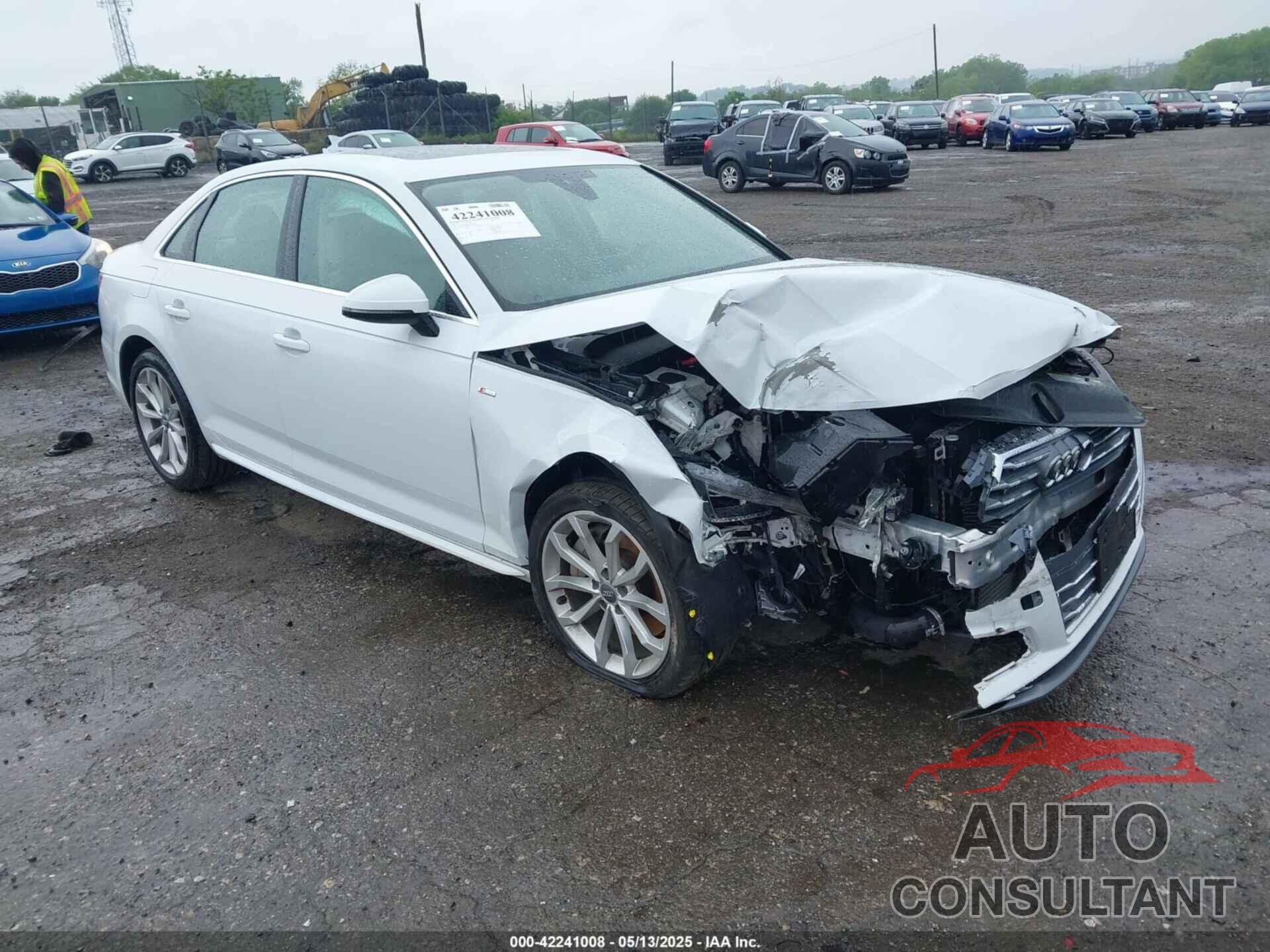 AUDI A4 2019 - WAUENAF43KN005008