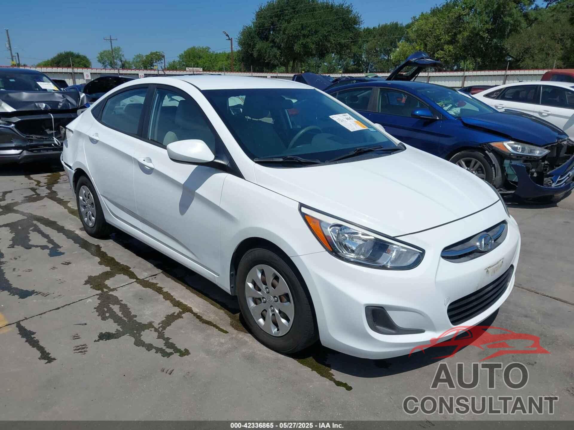 HYUNDAI ACCENT 2017 - KMHCT4AE7HU314606