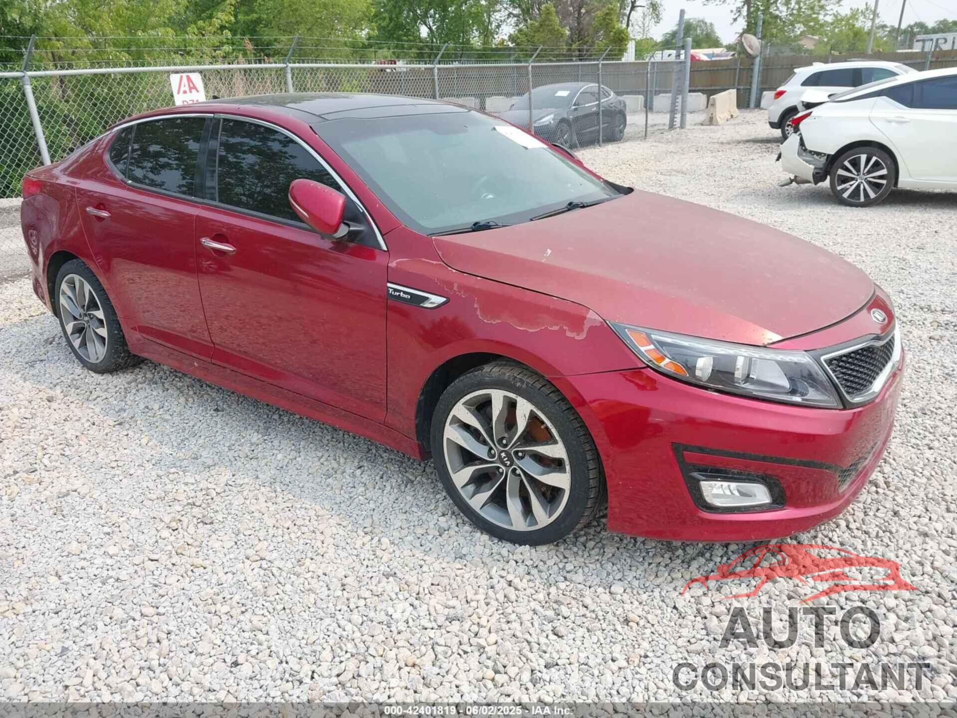 KIA OPTIMA 2015 - 5XXGR4A63FG367674