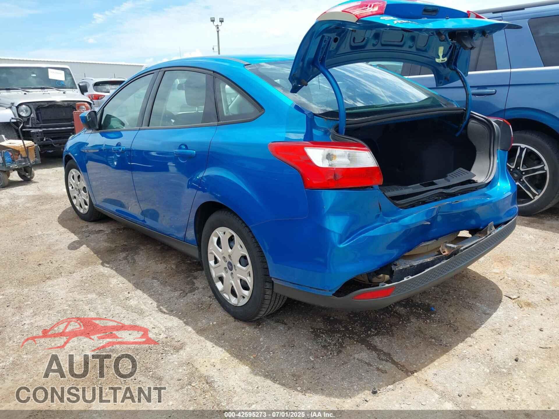 FORD FOCUS 2012 - 1FAHP3F29CL357484
